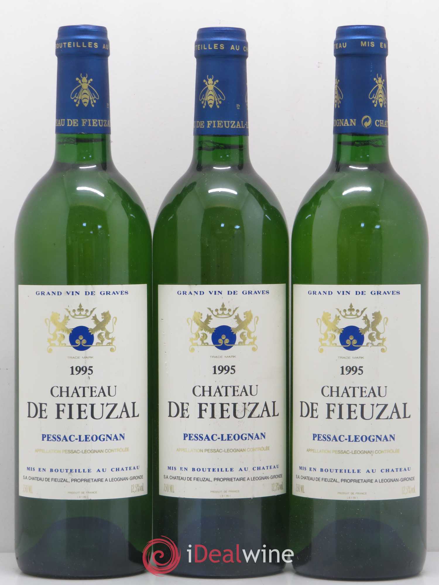 Château de Fieuzal 1995 - Lot de 6 bouteilles - 2