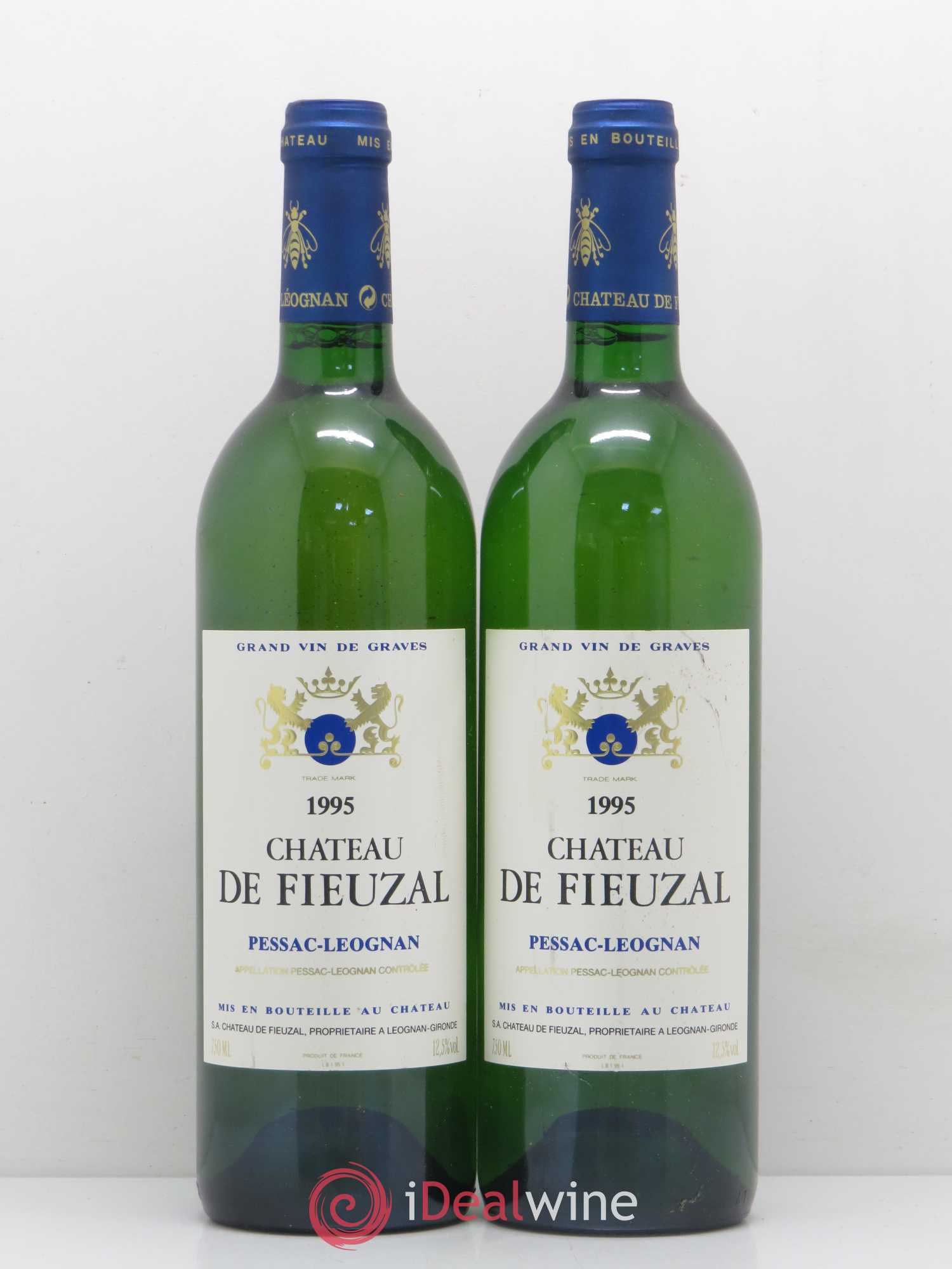 Château de Fieuzal 1995 - Lot de 5 bouteilles - 2