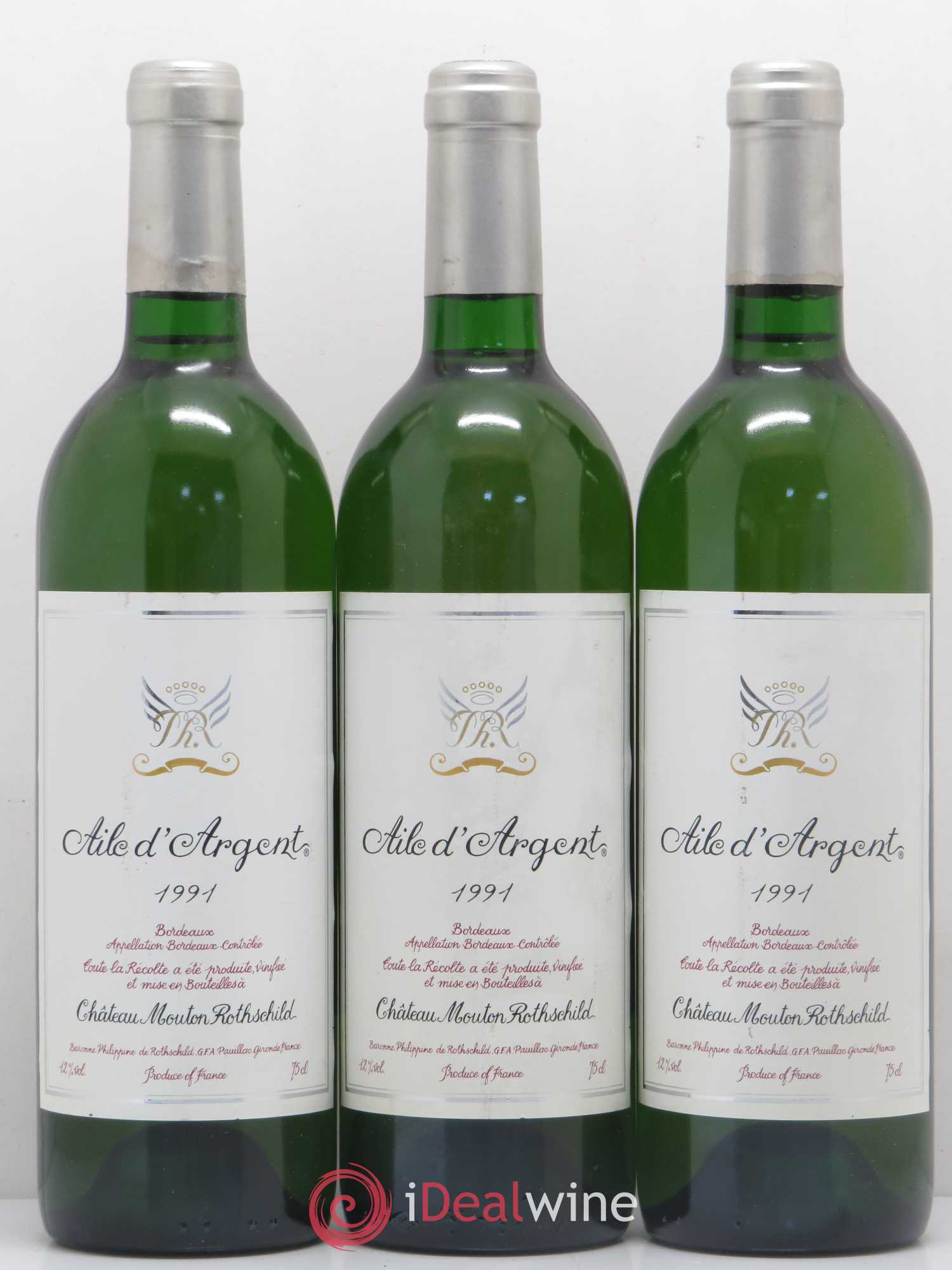 Aile d'Argent 1991 - Lot de 6 bouteilles - 1
