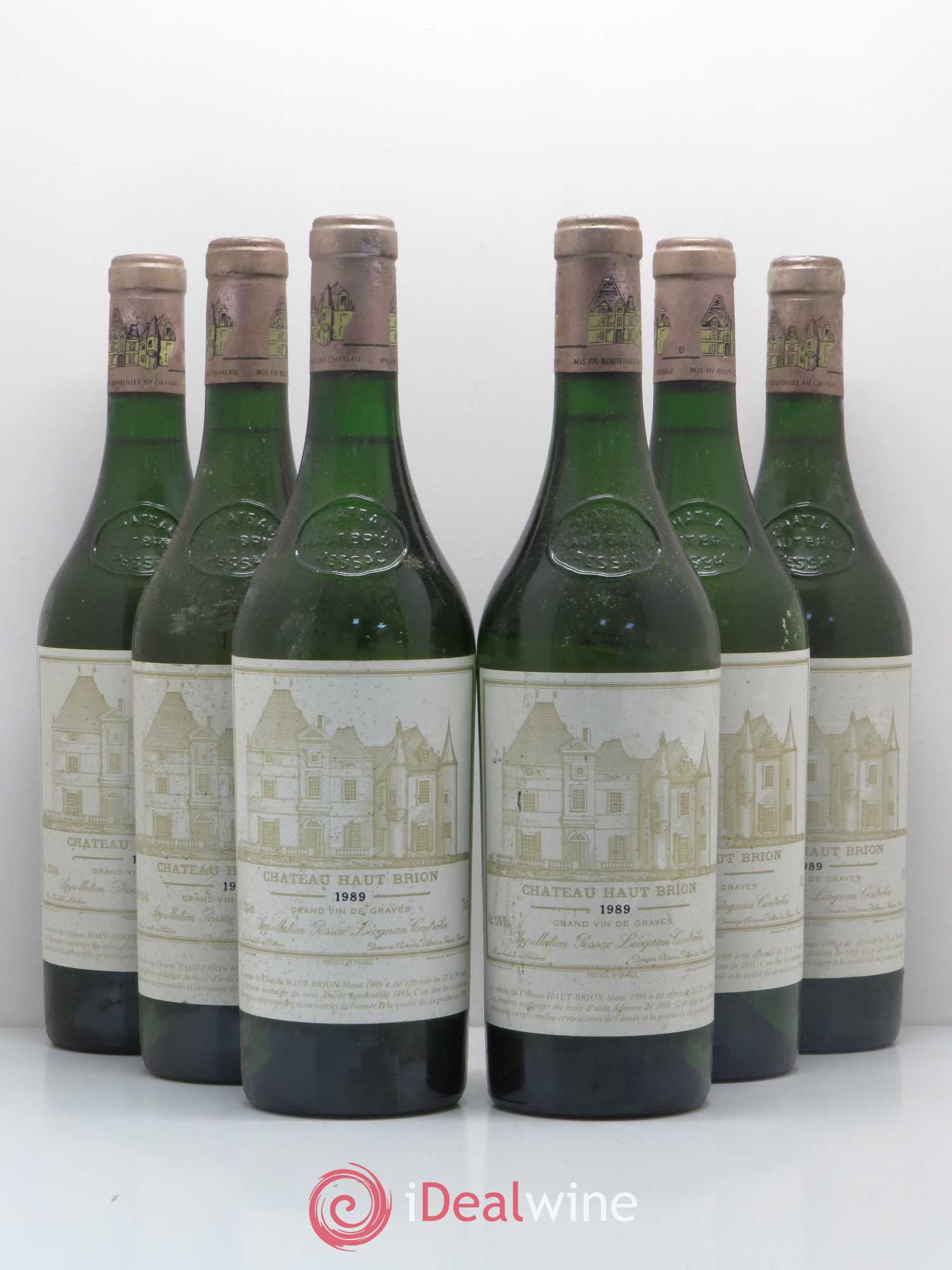 Château Haut Brion 1989 - Lot de 6 bouteilles - 0