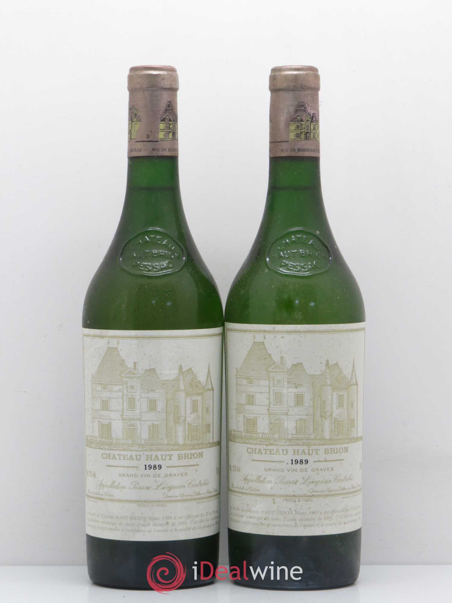 Château Haut Brion 1989 - Lot de 2 bouteilles - 0
