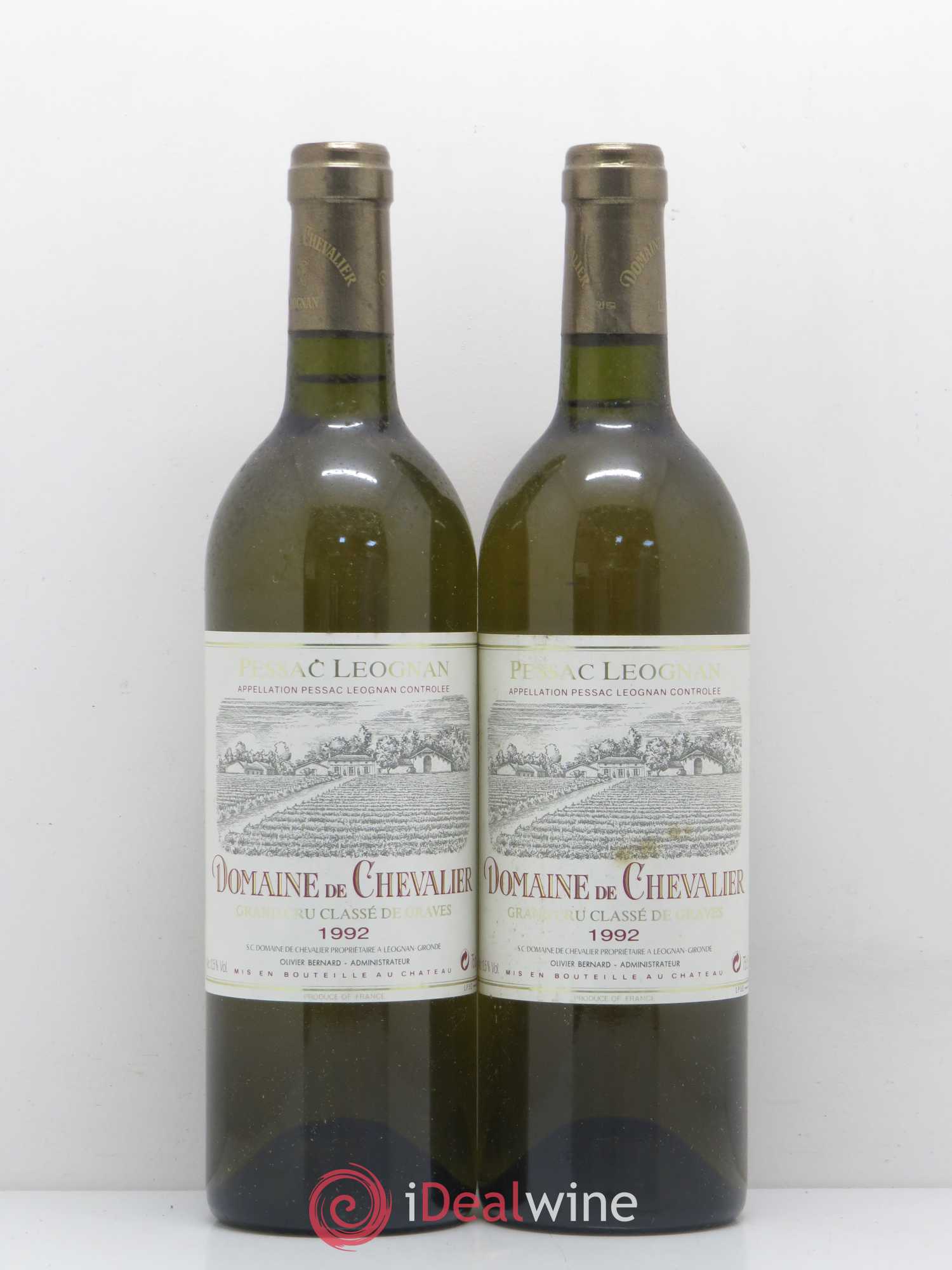 Domaine de Chevalier Cru Classé de Graves 1992 - Lot de 2 bouteilles - 0