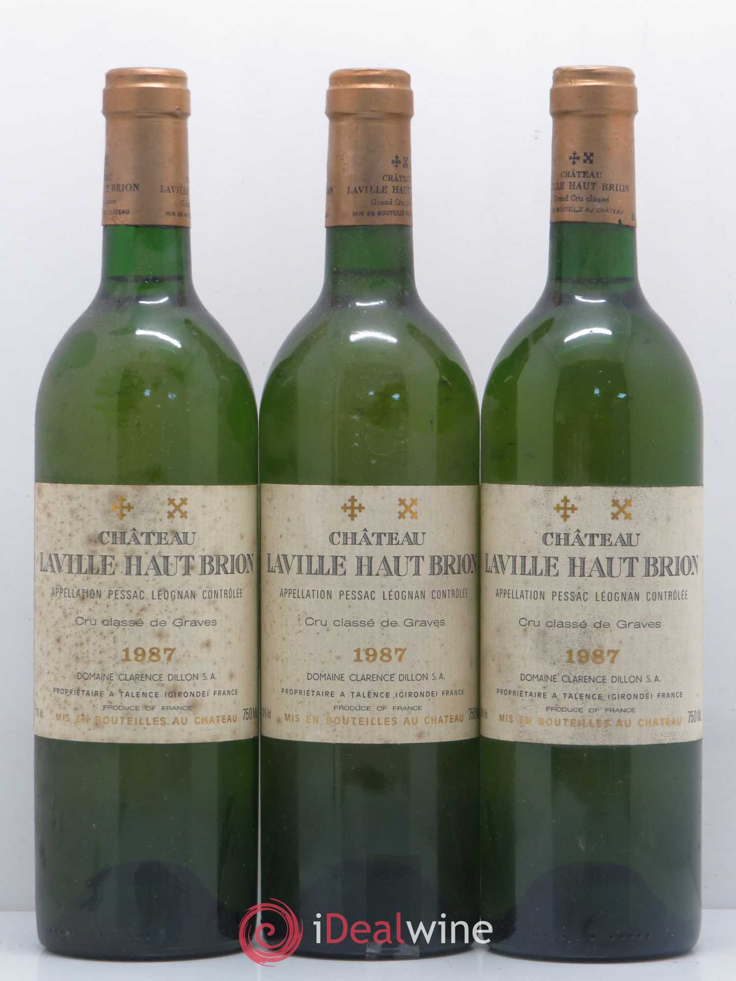 Château Laville Haut-Brion Cru Classé de Graves 1987 - Lot de 6 bouteilles - 2