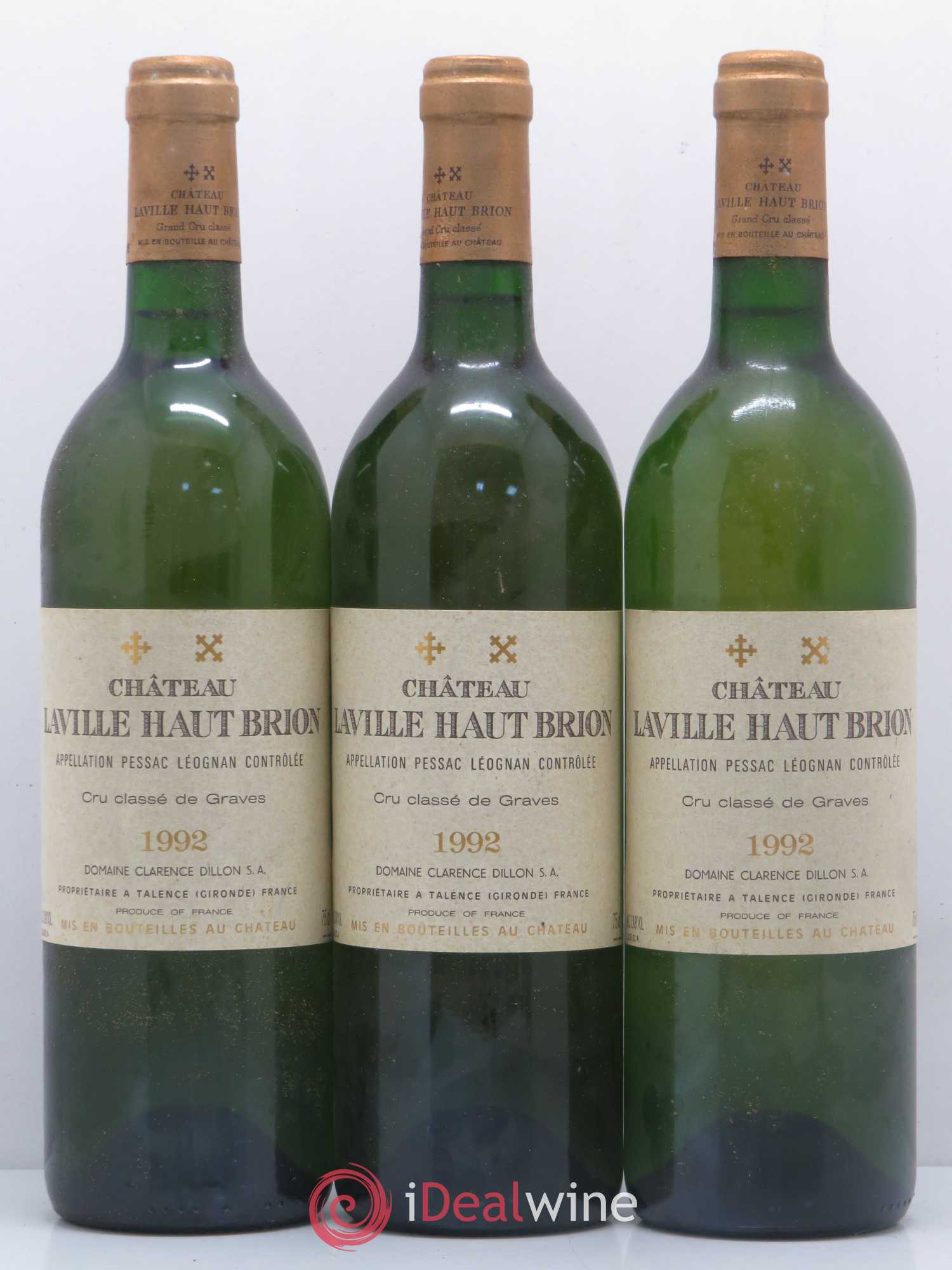 Château Laville Haut-Brion Cru Classé de Graves 1992 - Lot de 12 bouteilles - 2