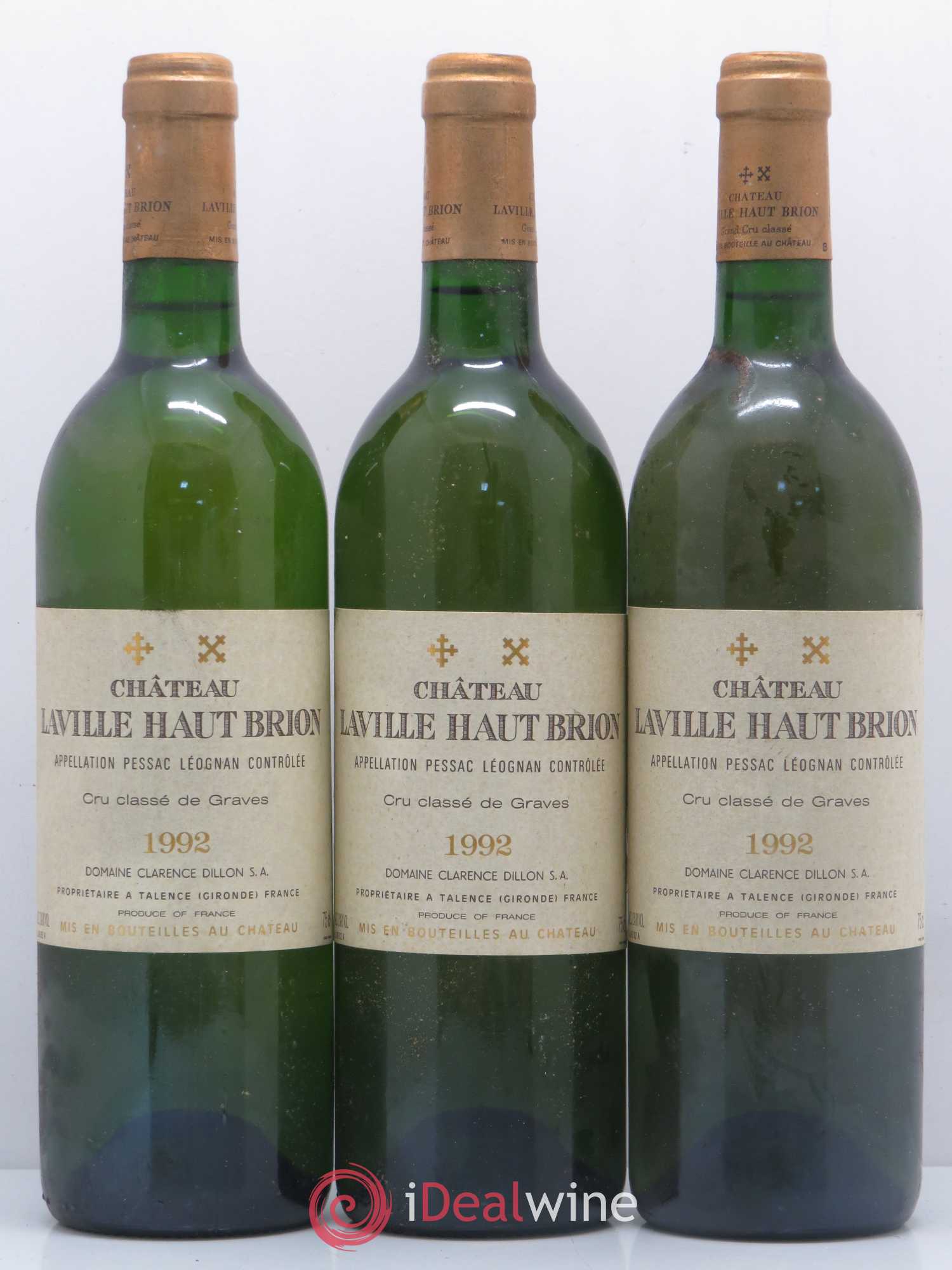 Château Laville Haut-Brion Cru Classé de Graves 1992 - Lot de 12 bouteilles - 4