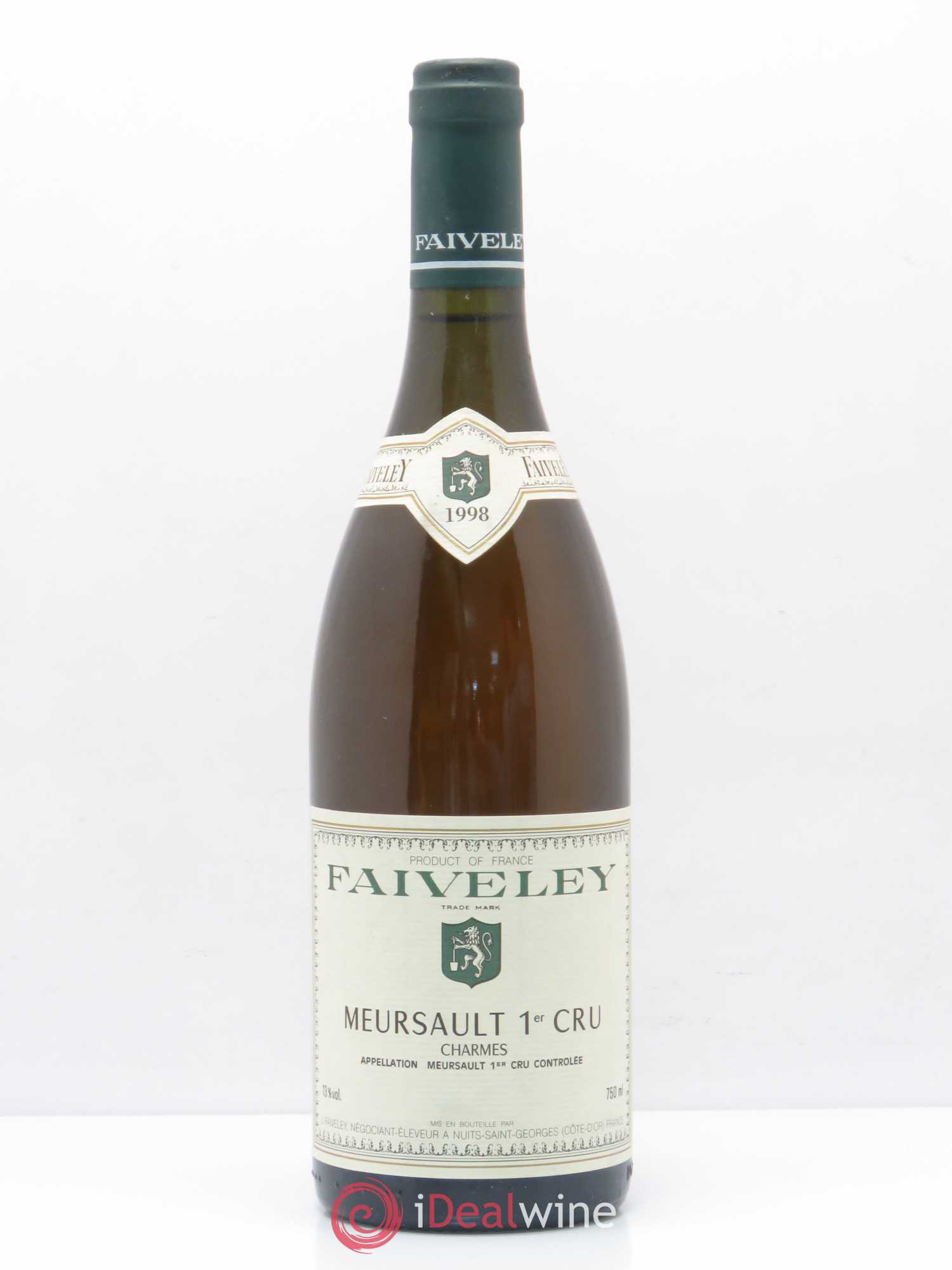 Meursault 1er Cru Charmes Faiveley 1998 - Posten von 1 Flasche - 0
