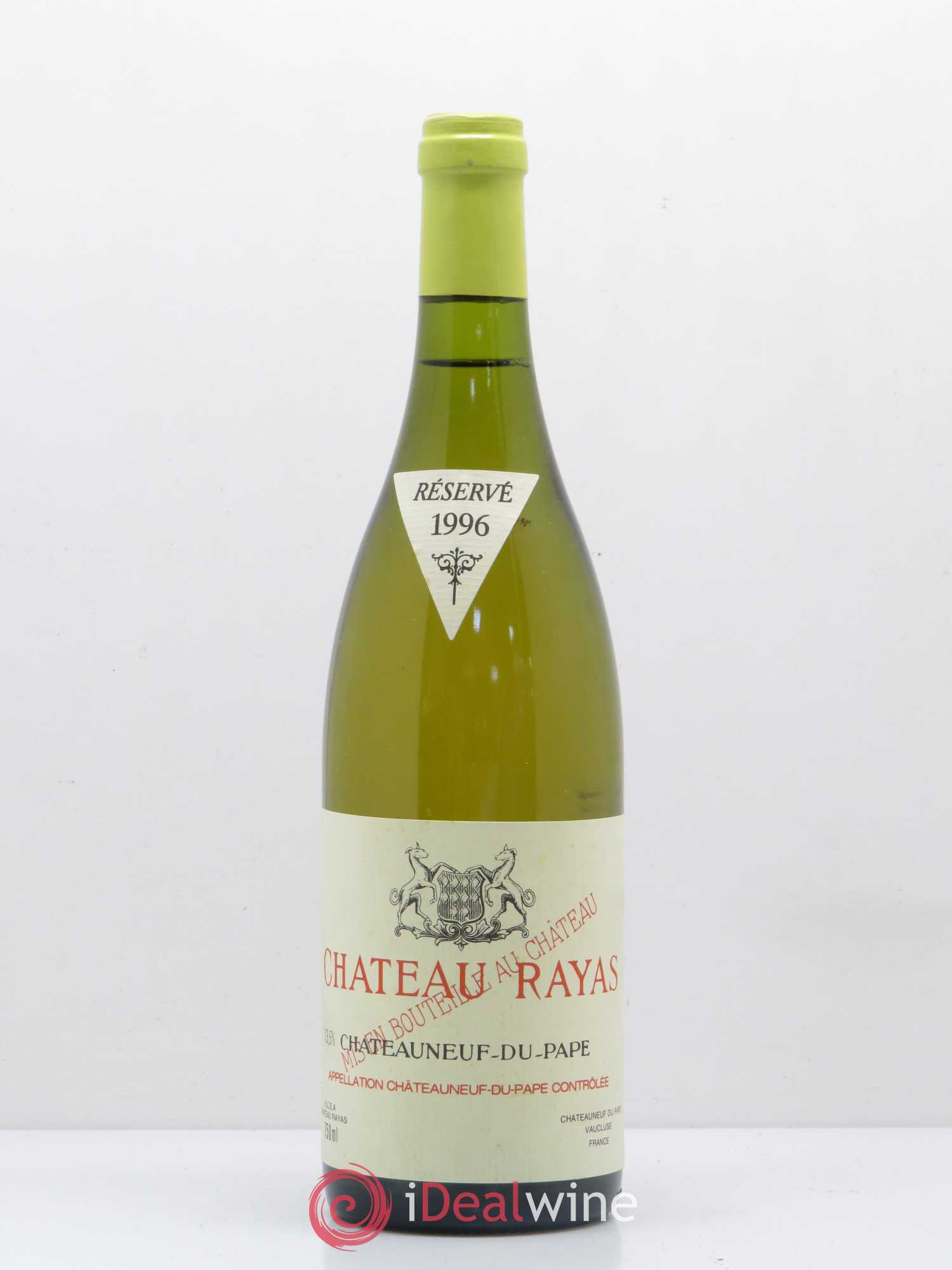 Châteauneuf-du-Pape Château Rayas Emmanuel Reynaud 1996 - Lot de 1 bouteille - 0