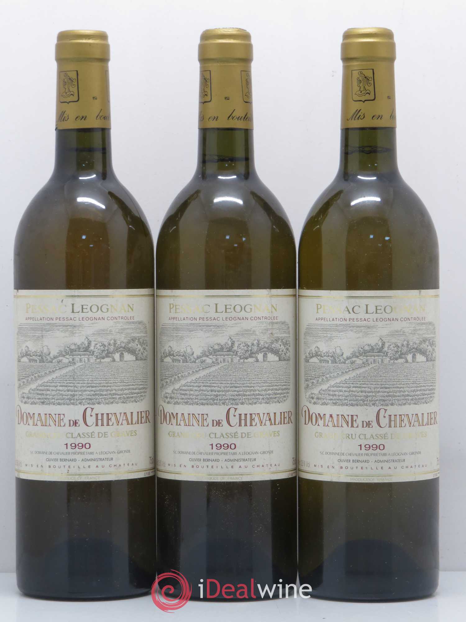 Domaine de Chevalier Cru Classé de Graves 1990 - Lot de 6 bouteilles - 1