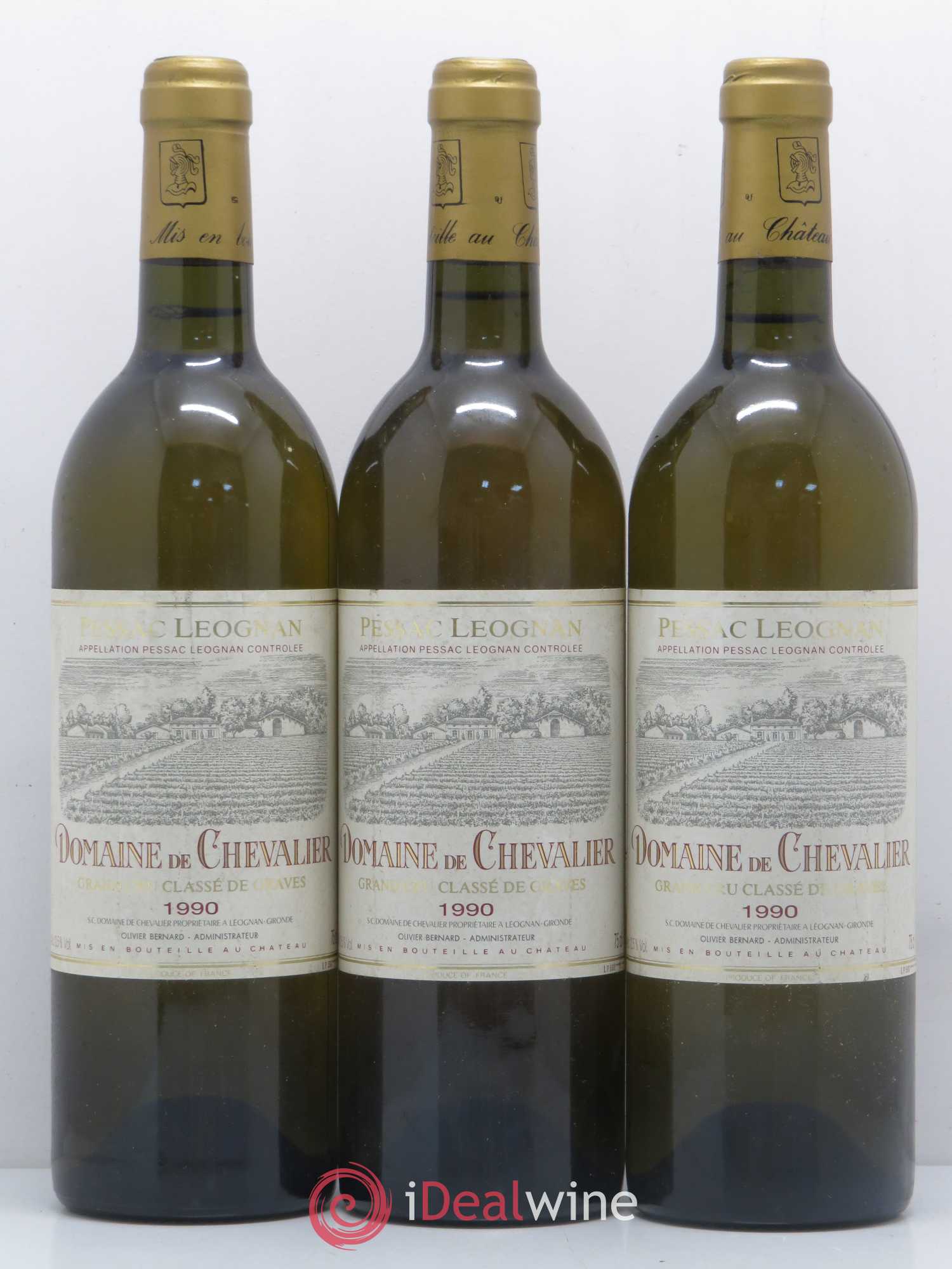 Domaine de Chevalier Cru Classé de Graves 1990 - Lot de 6 bouteilles - 2