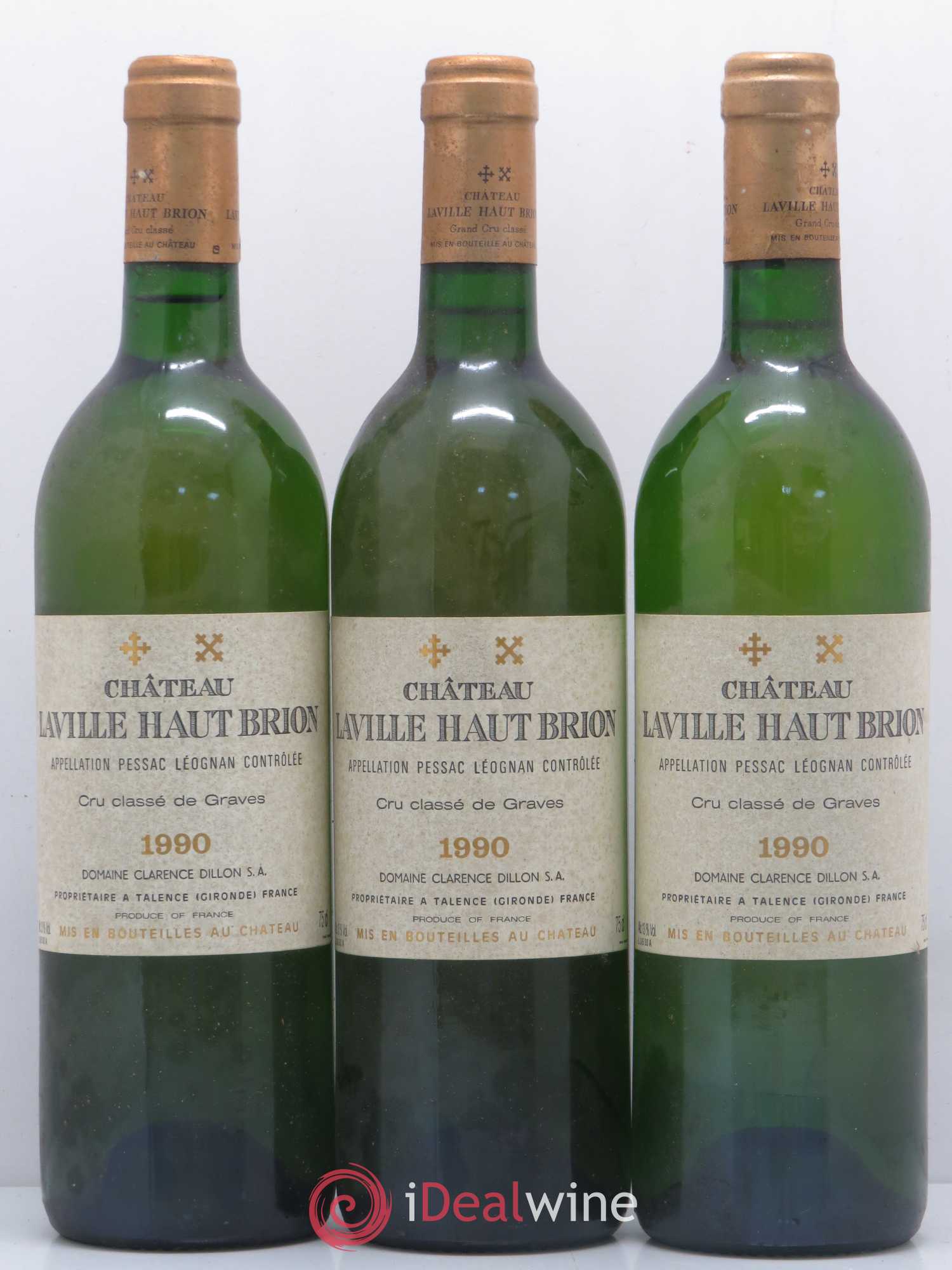 Château Laville Haut-Brion Cru Classé de Graves 1990 - Lot de 6 bouteilles - 2