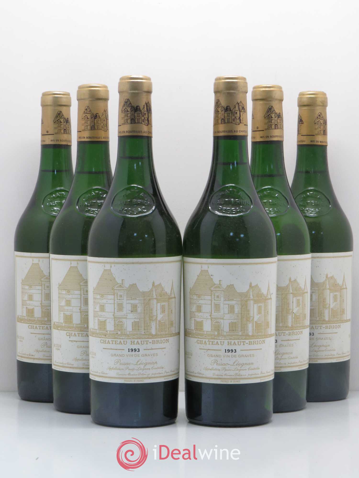 Château Haut Brion 1993 - Lot de 6 bouteilles - 0