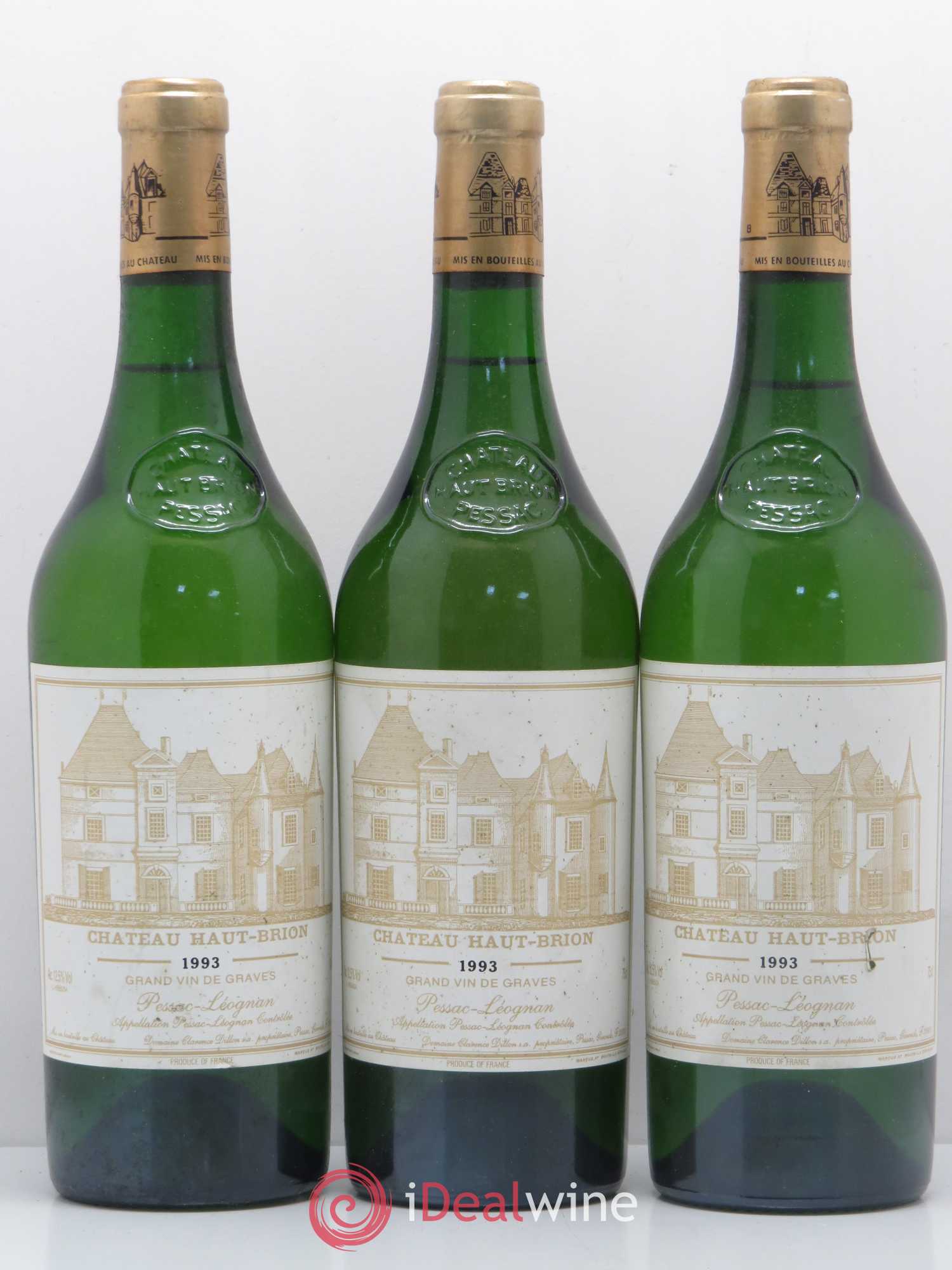 Château Haut Brion 1993 - Lot de 3 bouteilles - 0