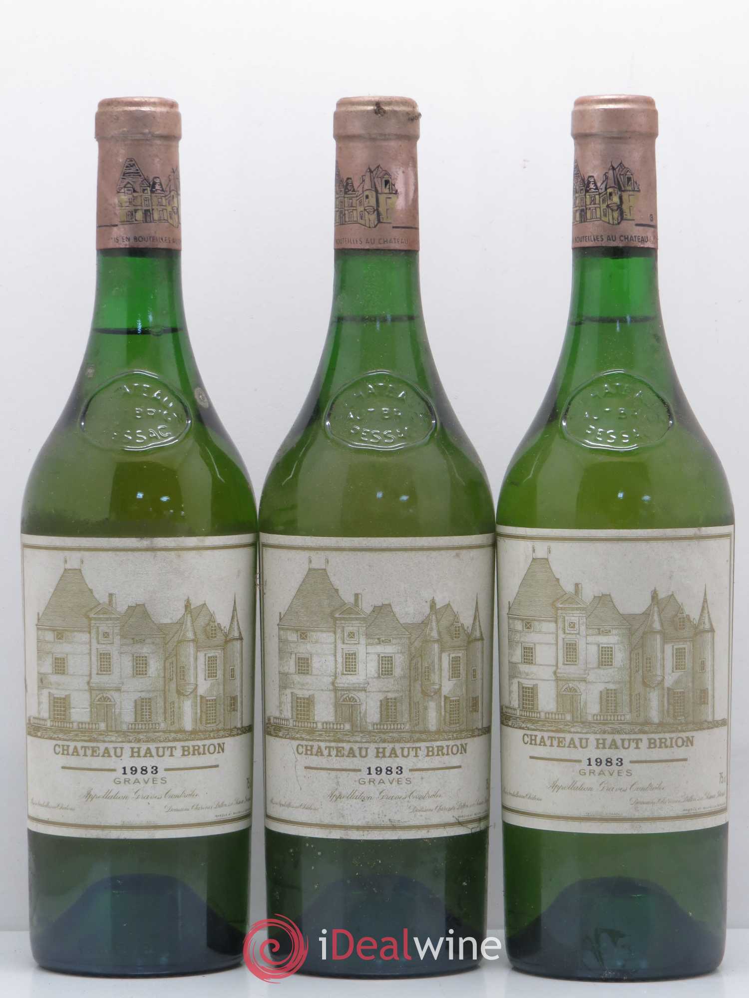 Château Haut Brion 1983 - Lot de 3 bouteilles - 0
