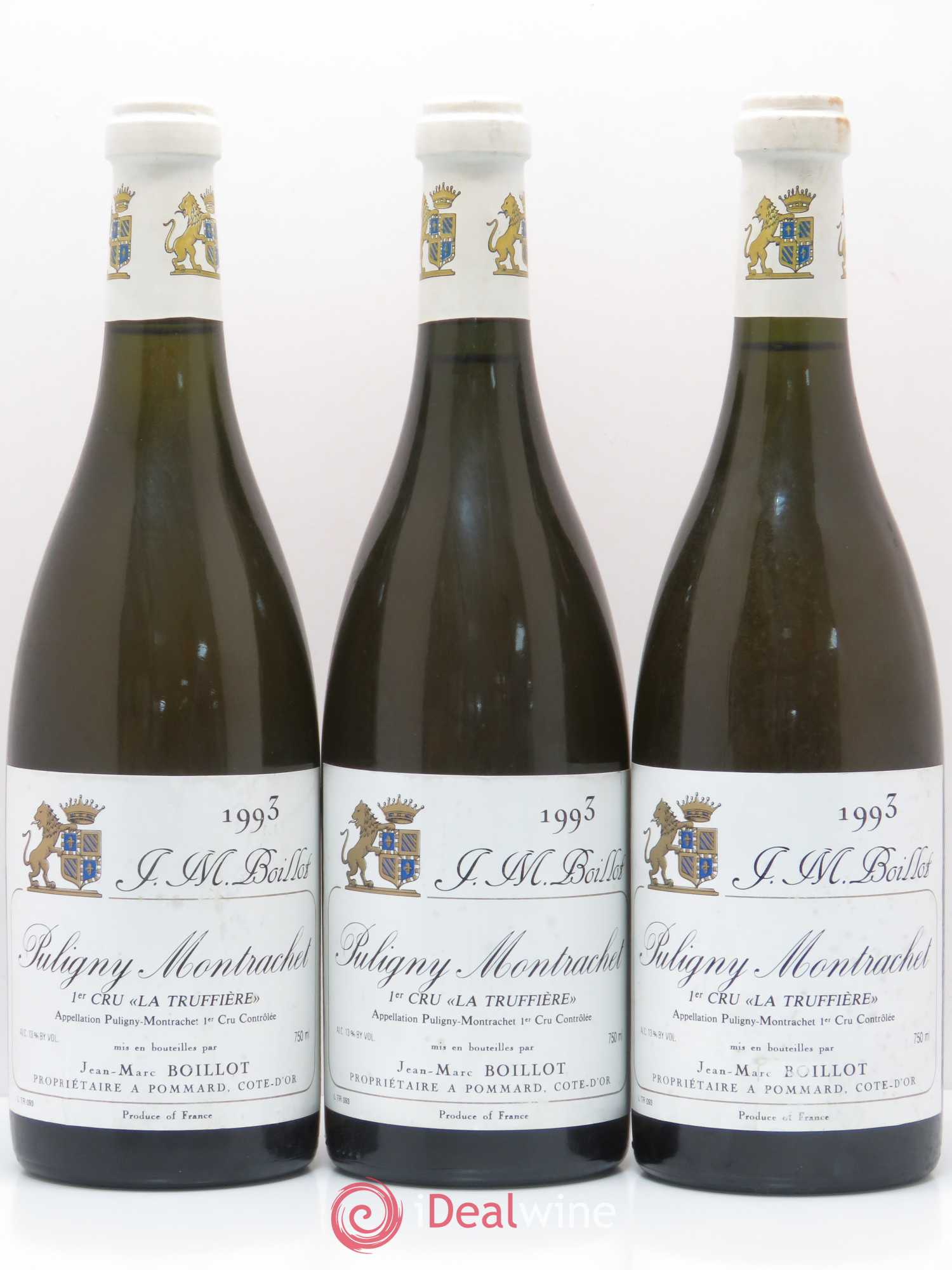 Puligny-Montrachet 1er Cru 1993 - Lotto di 3 bottiglie - 0
