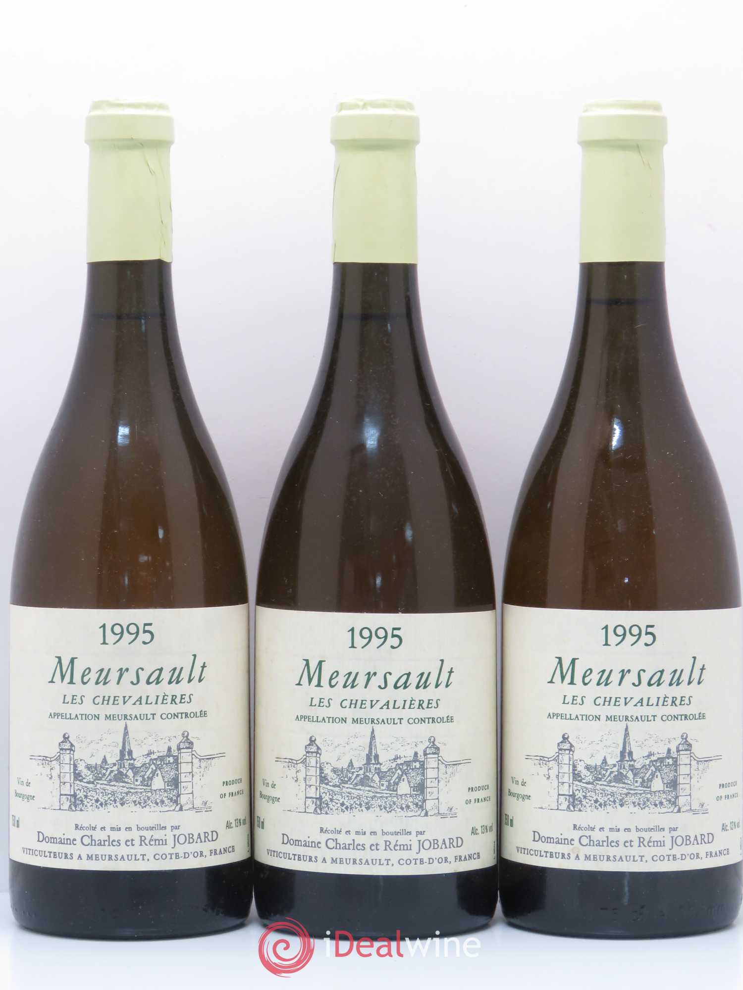 Meursault Les Chevalières Rémi Jobard (Domaine) 1995 - Lot de 3 bouteilles - 0
