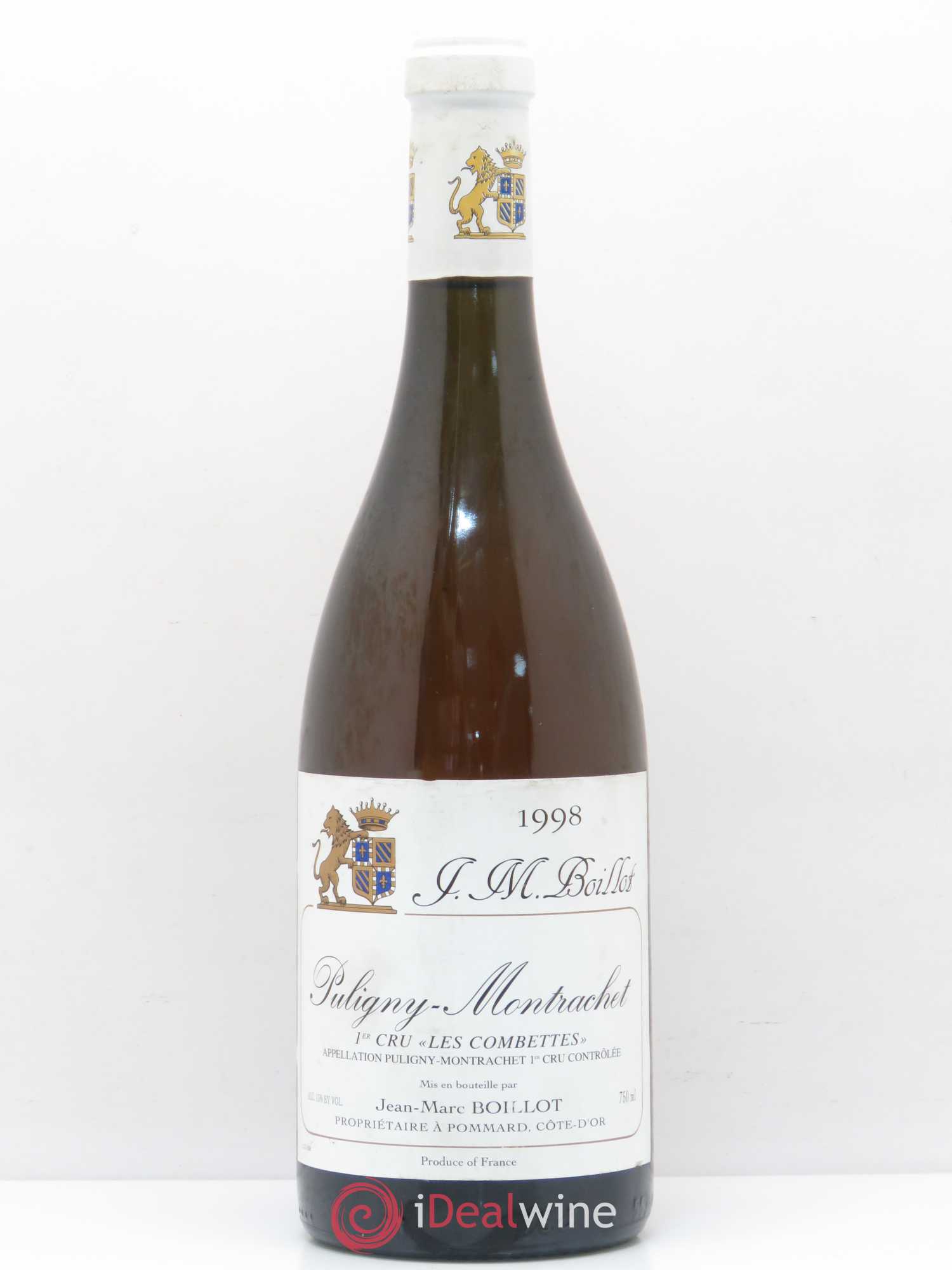Puligny-Montrachet 1er Cru Les Combettes Jean-Marc Boillot 1998 - Posten von 1 Flasche - 0