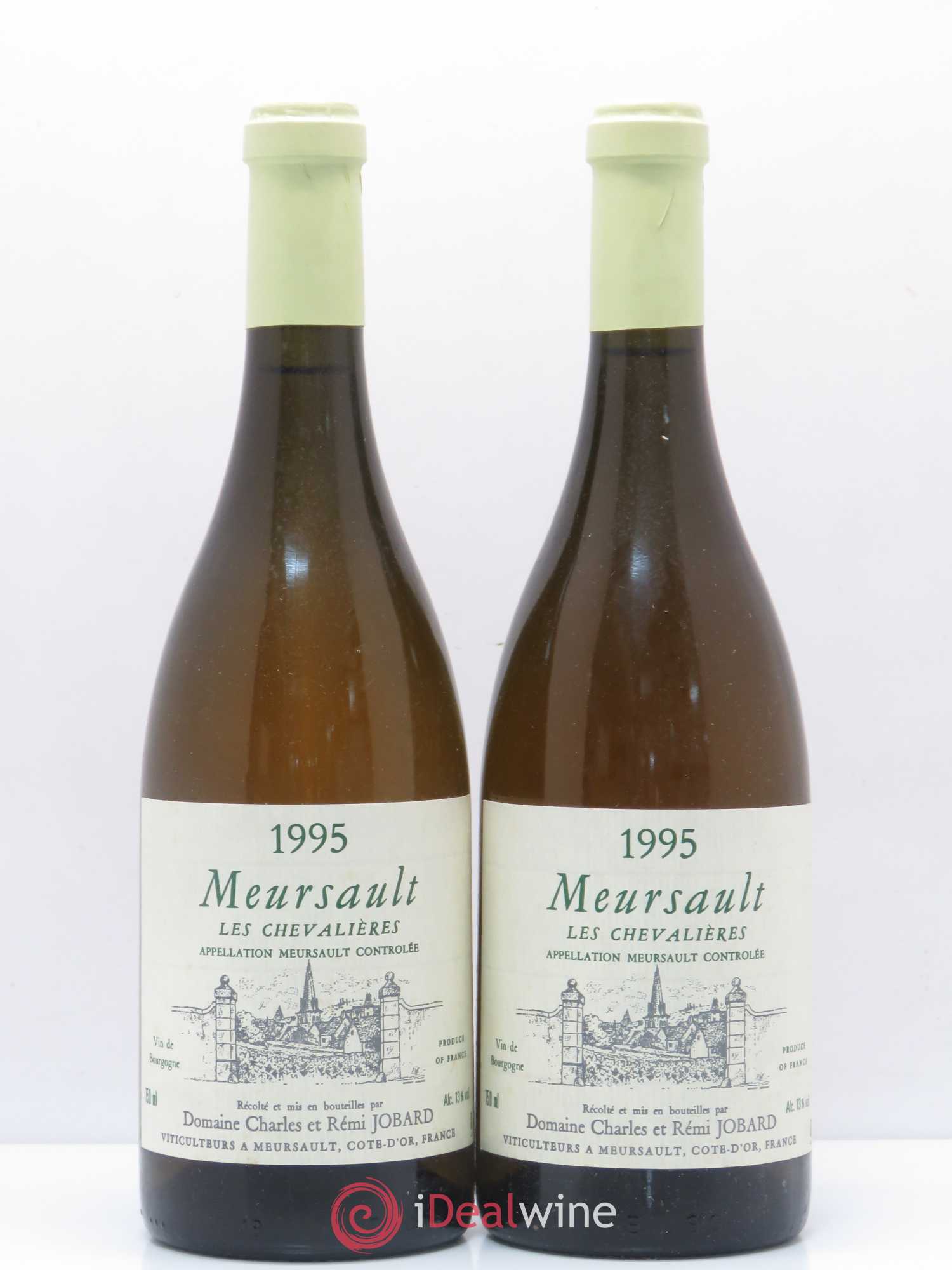 Meursault Les Chevalières Rémi Jobard (Domaine) 1995 - Lot de 2 bouteilles - 0