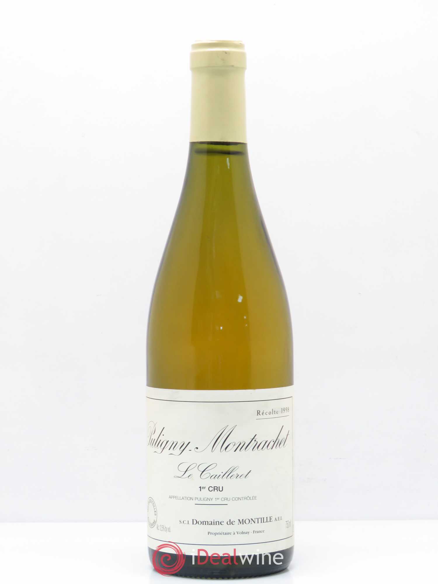 Puligny-Montrachet 1er Cru Le Cailleret De Montille (Domaine) 1998 - Lot de 1 bouteille - 0