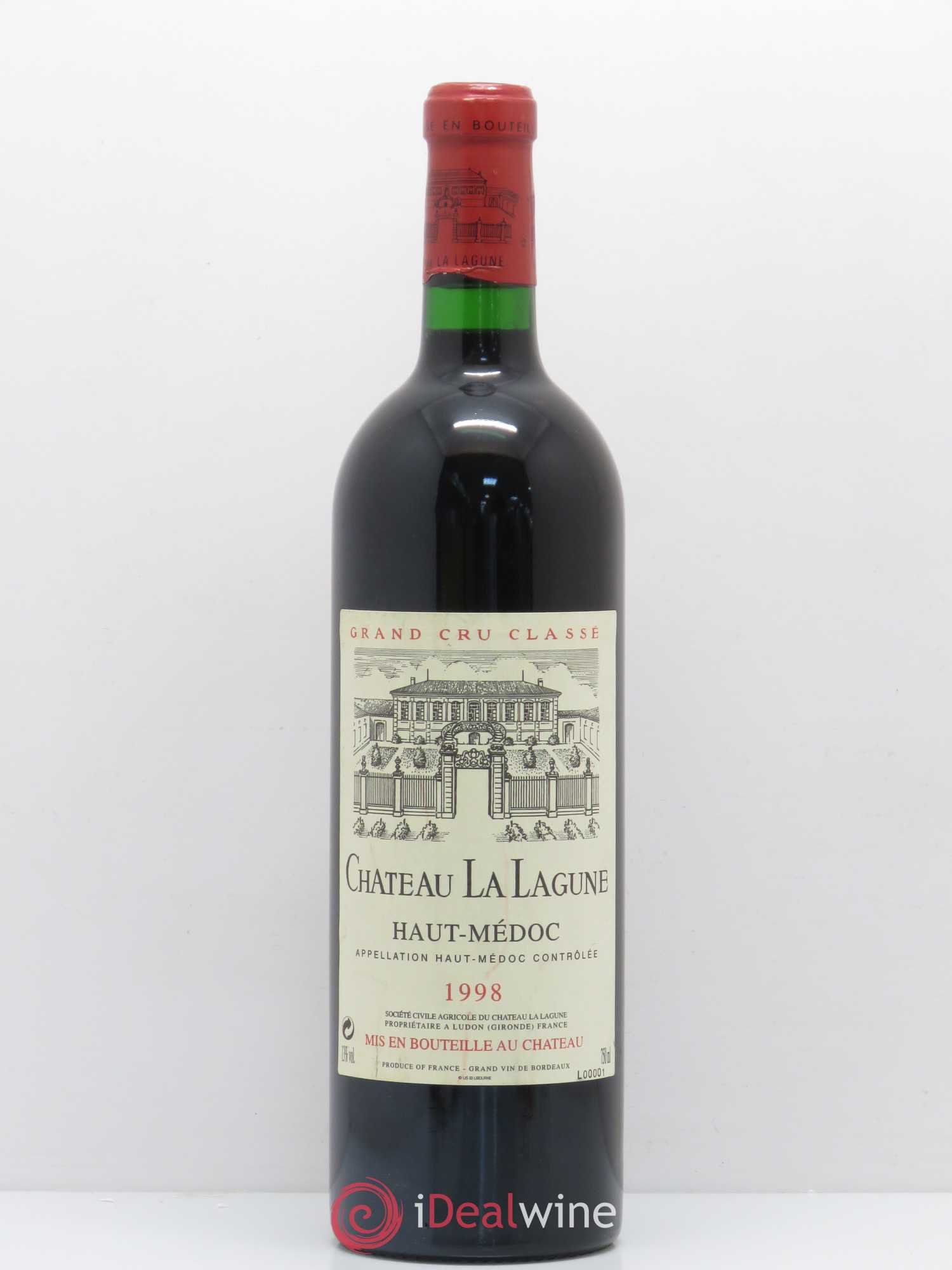Château la Lagune 3ème Grand Cru Classé (sans prix de réserve) 1998 - Lot de 1 bouteille - 0