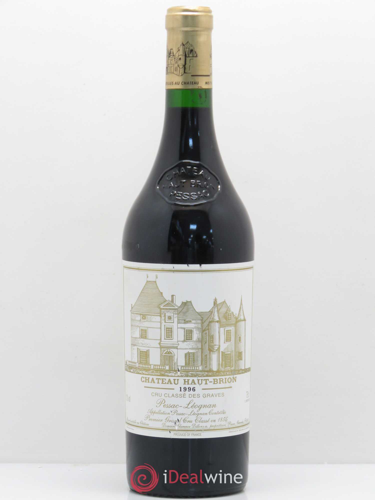 Château Haut Brion 1er Grand Cru Classé 1996 - Lot de 1 bouteille - 0