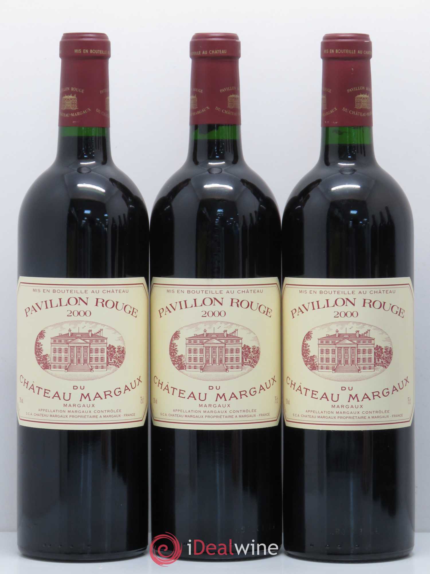 Pavillon Rouge du Château Margaux Second Vin 2000 - Lot de 6 bouteilles - 1