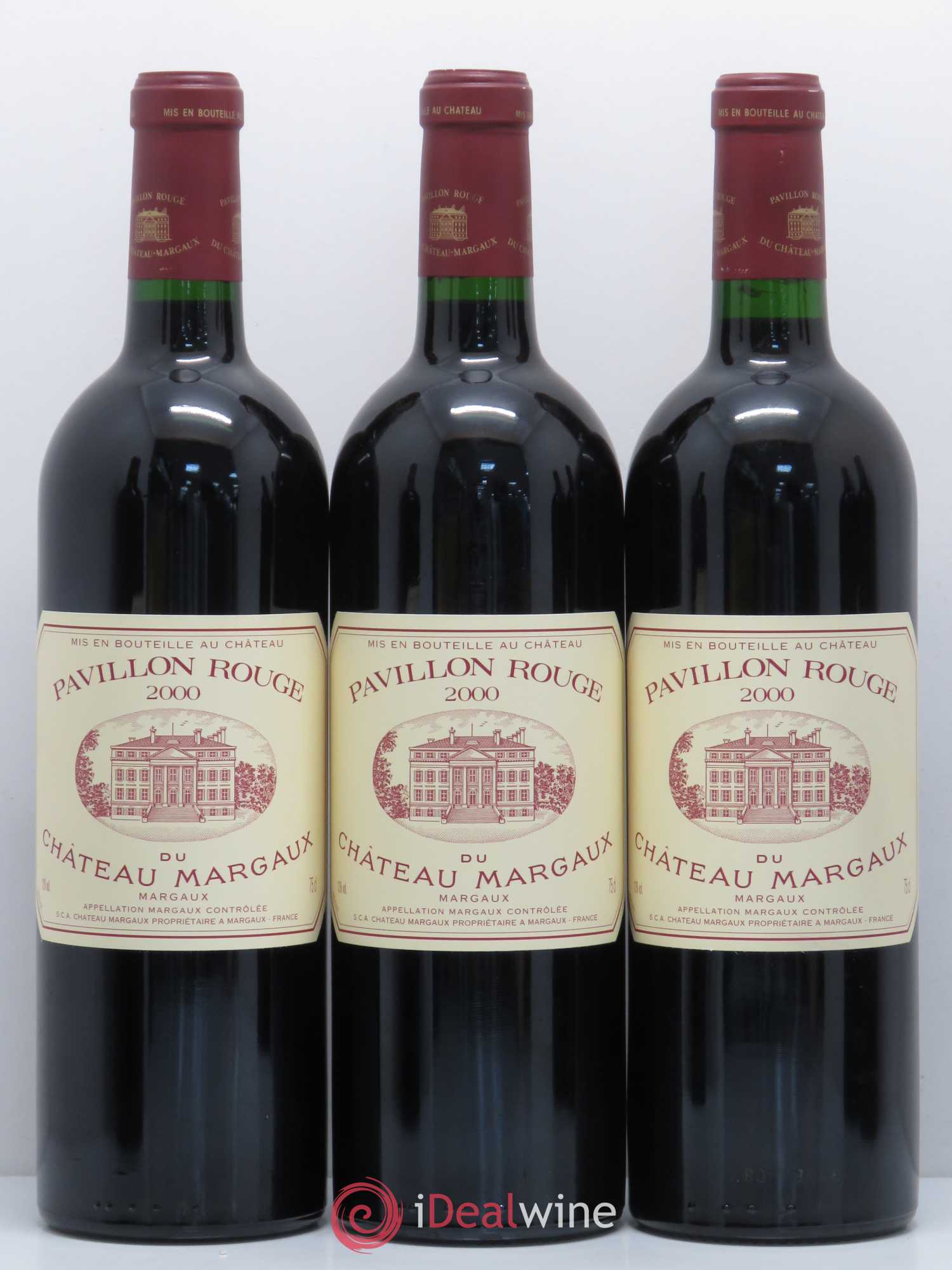 Pavillon Rouge du Château Margaux Second Vin 2000 - Lot de 6 bouteilles - 2