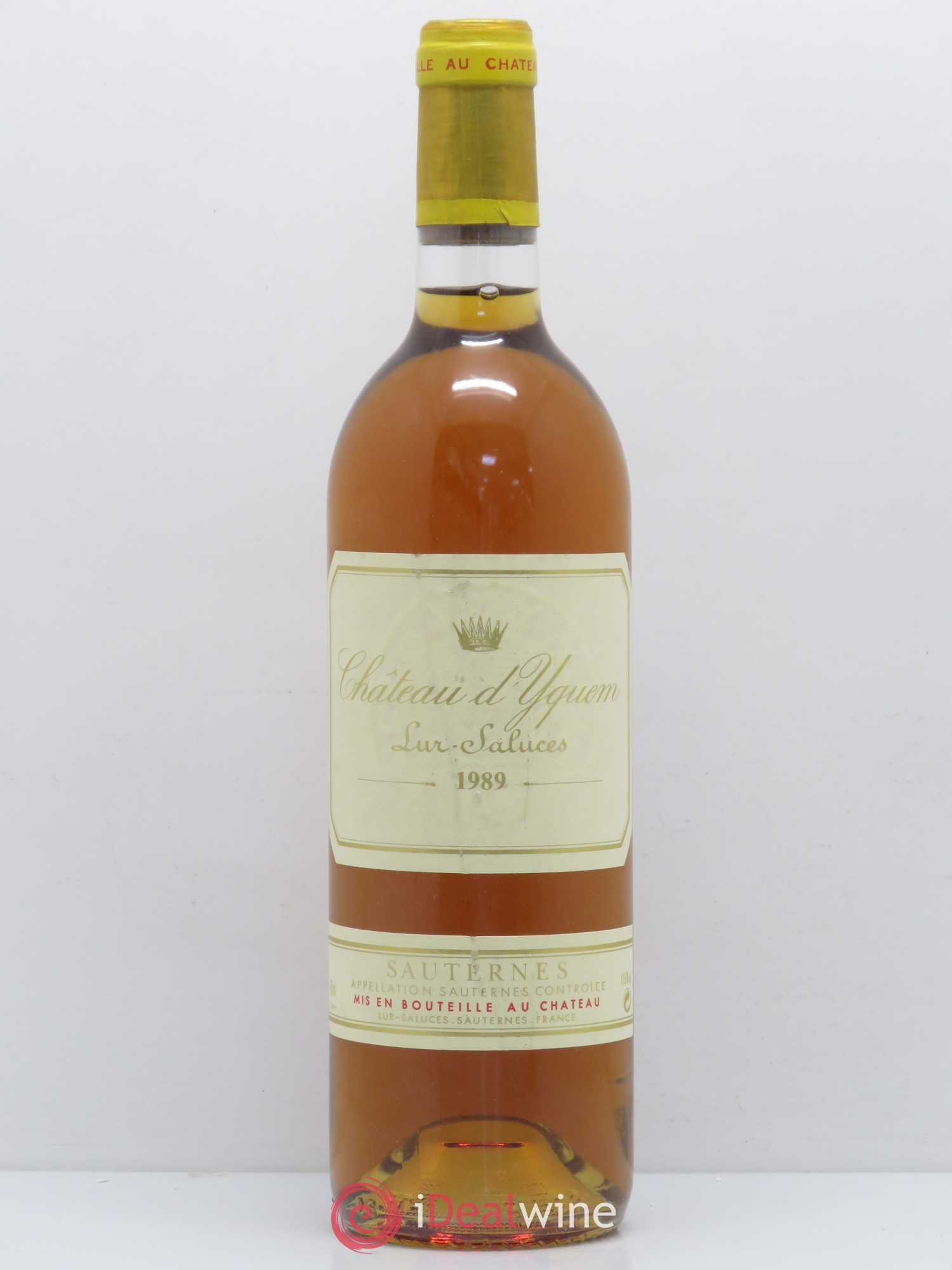 Château d' Yquem 1er Cru Classé Supérieur 1989 - Lotto di 1 bottiglia - 0