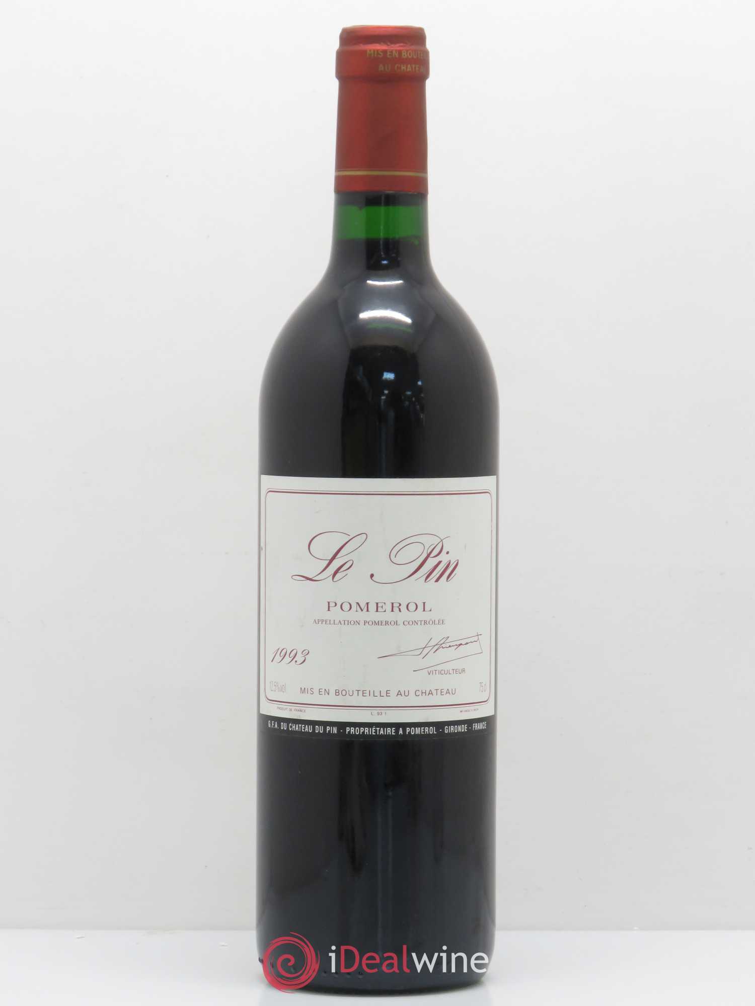 Château Le Pin 1993 - Lot de 1 bouteille - 0