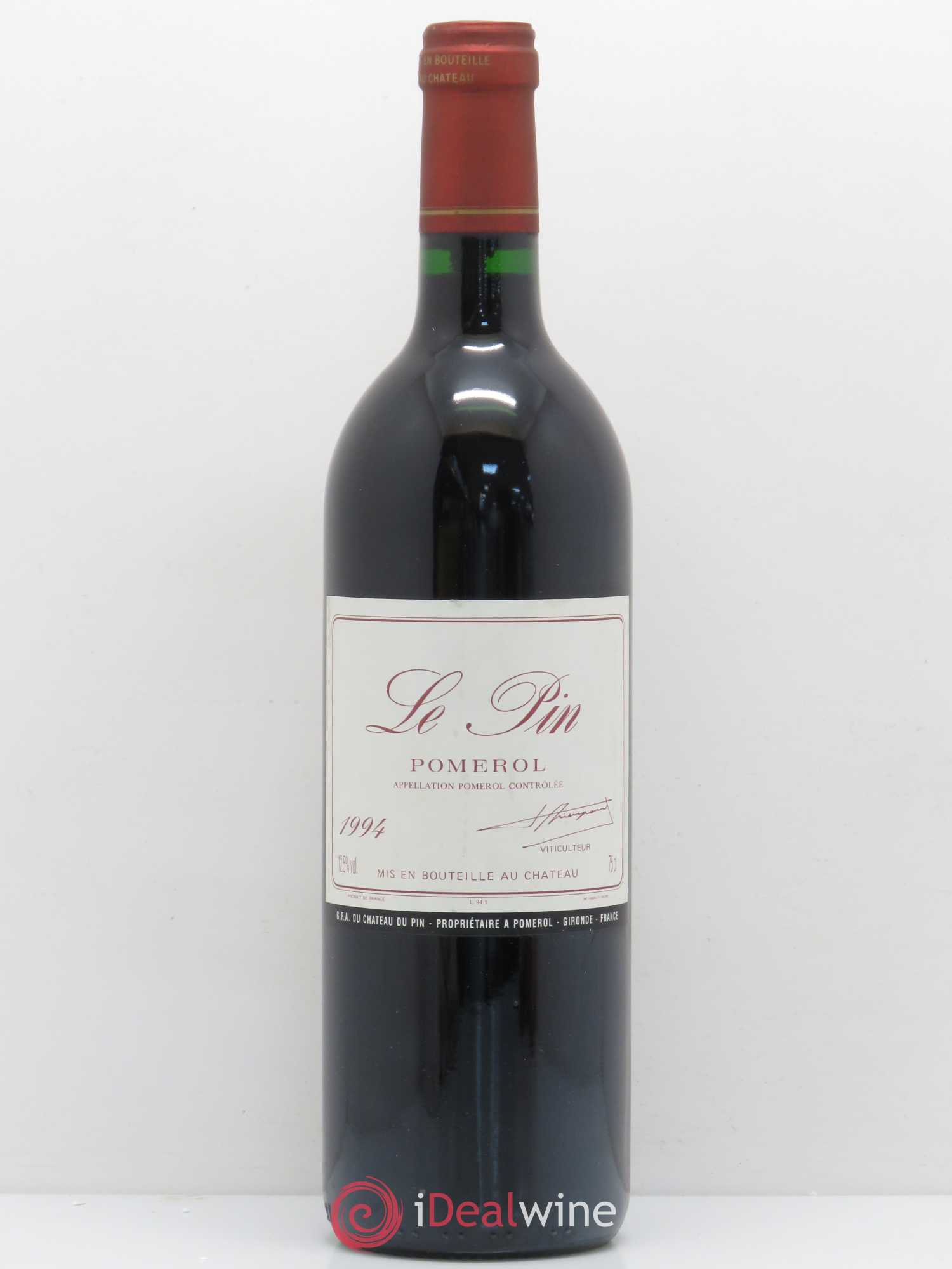 Château Le Pin 1994 - Lot de 1 bouteille - 0