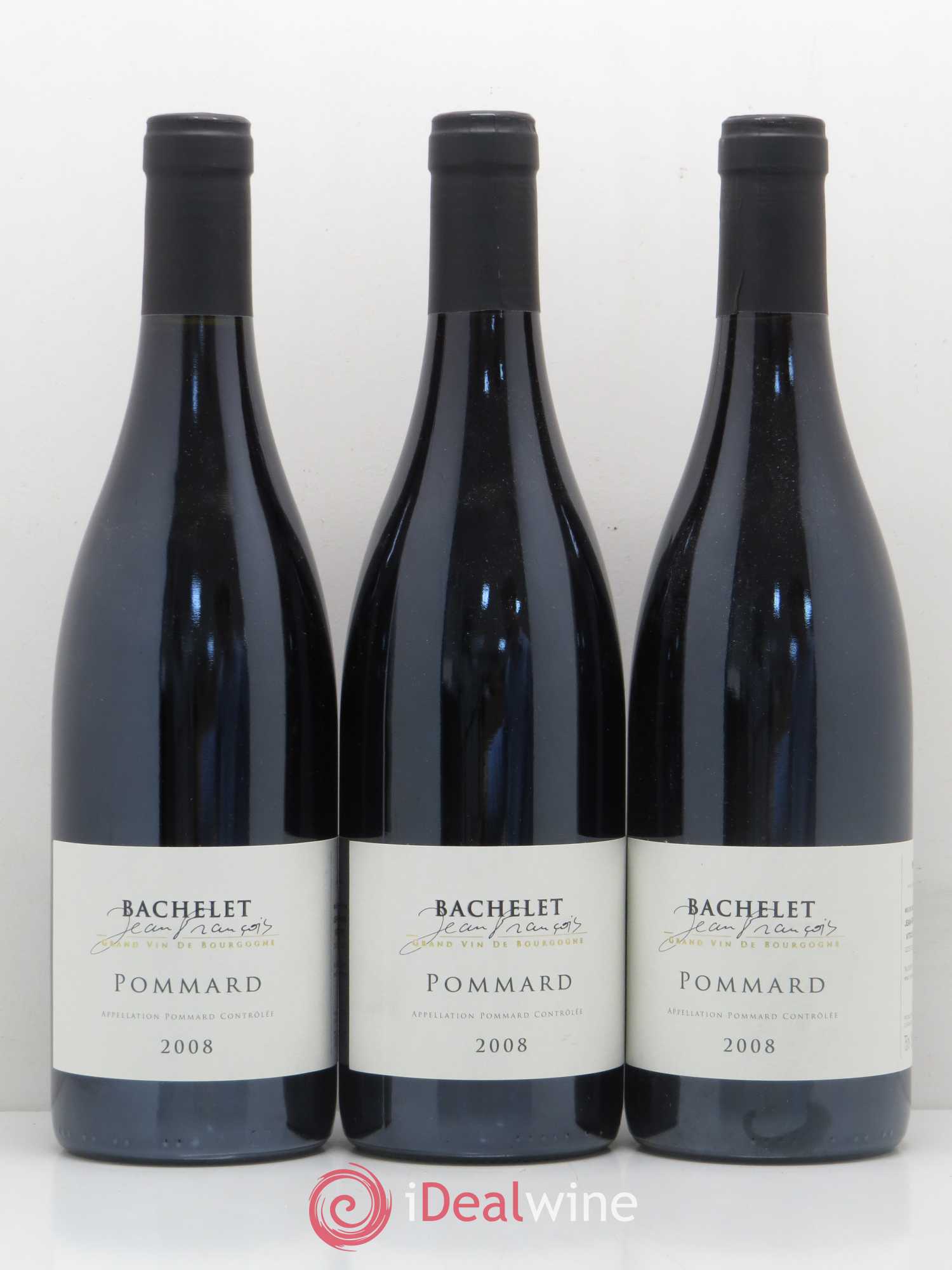 Pommard Domaine Jean-Francois Bachelet 2008 - Posten von 3 Flaschen - 0