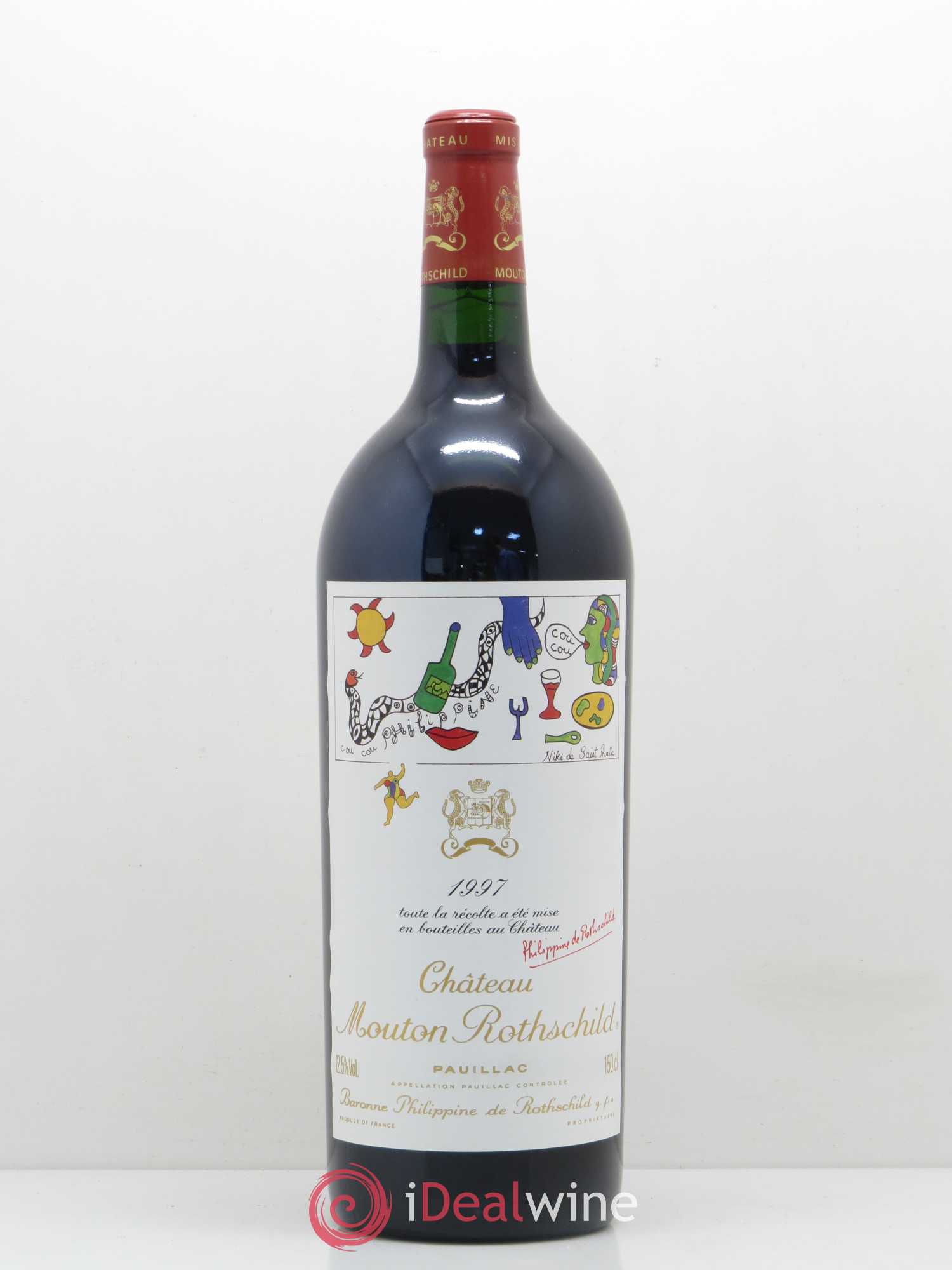 Château Mouton Rothschild 1er Grand Cru Classé 1997 - Lot de 1 magnum - 0