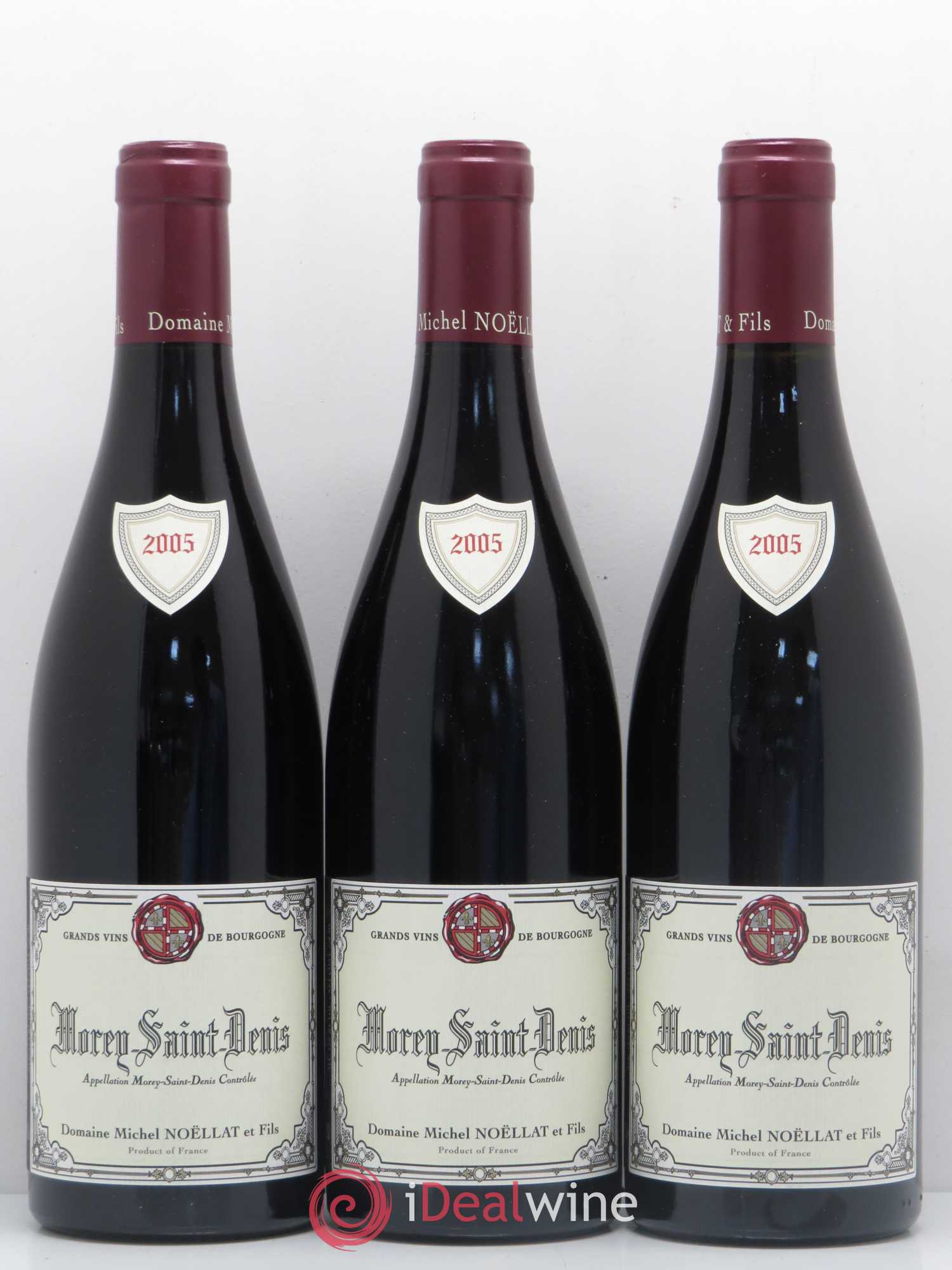 Morey-Saint-Denis Domaine Michel Noellat et Fils (sans prix de réserve) 2005 - Posten von 3 Flaschen - 0
