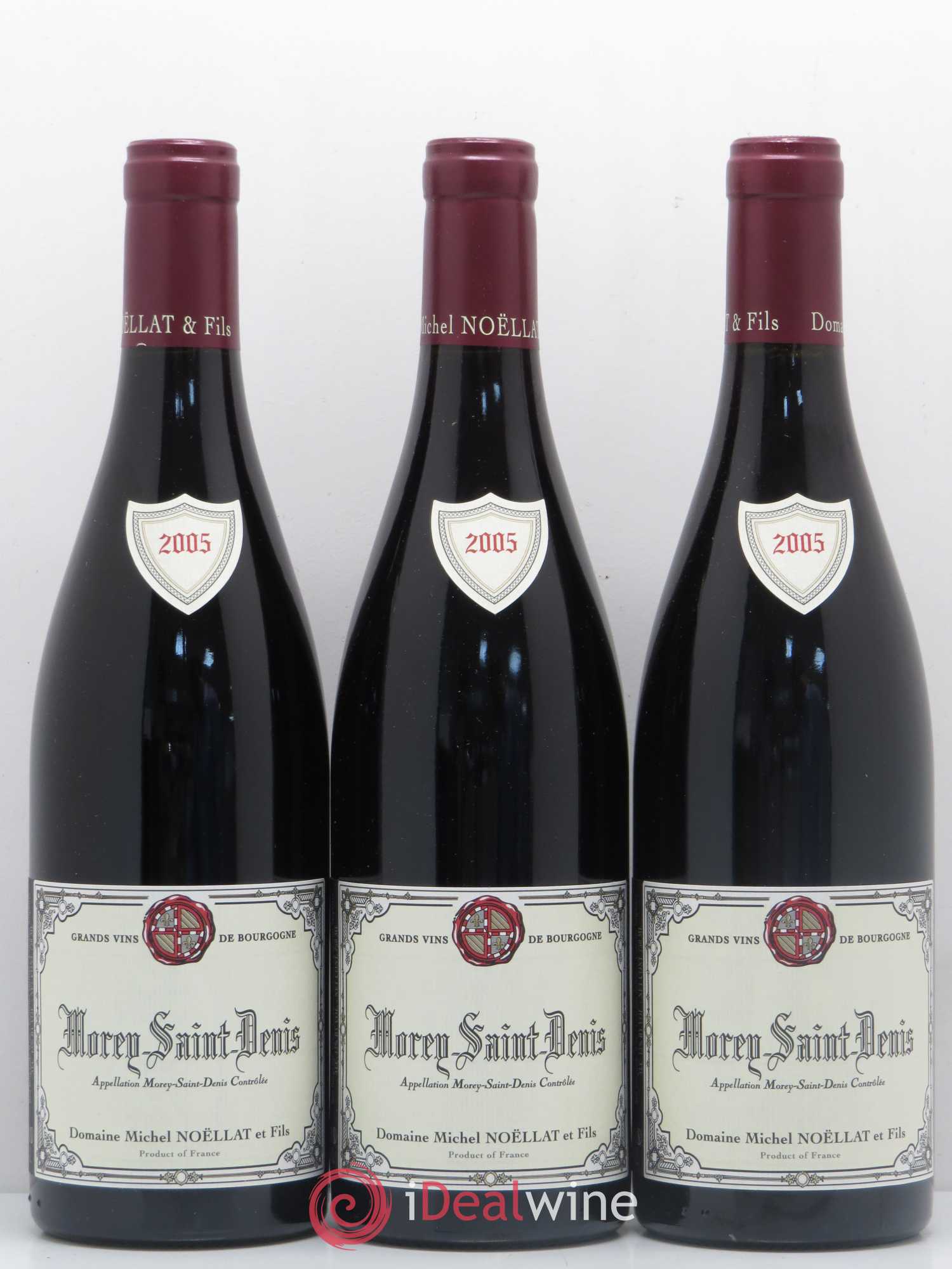 Morey-Saint-Denis Domaine Michel Noellat et Fils 2005 - Posten von 3 Flaschen - 0