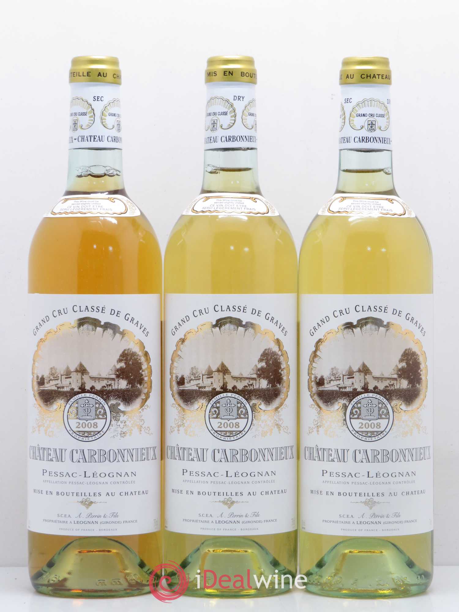 Château Carbonnieux Cru Classé de Graves  (sans prix de réserve) 2008 - Lot de 12 bouteilles - 2
