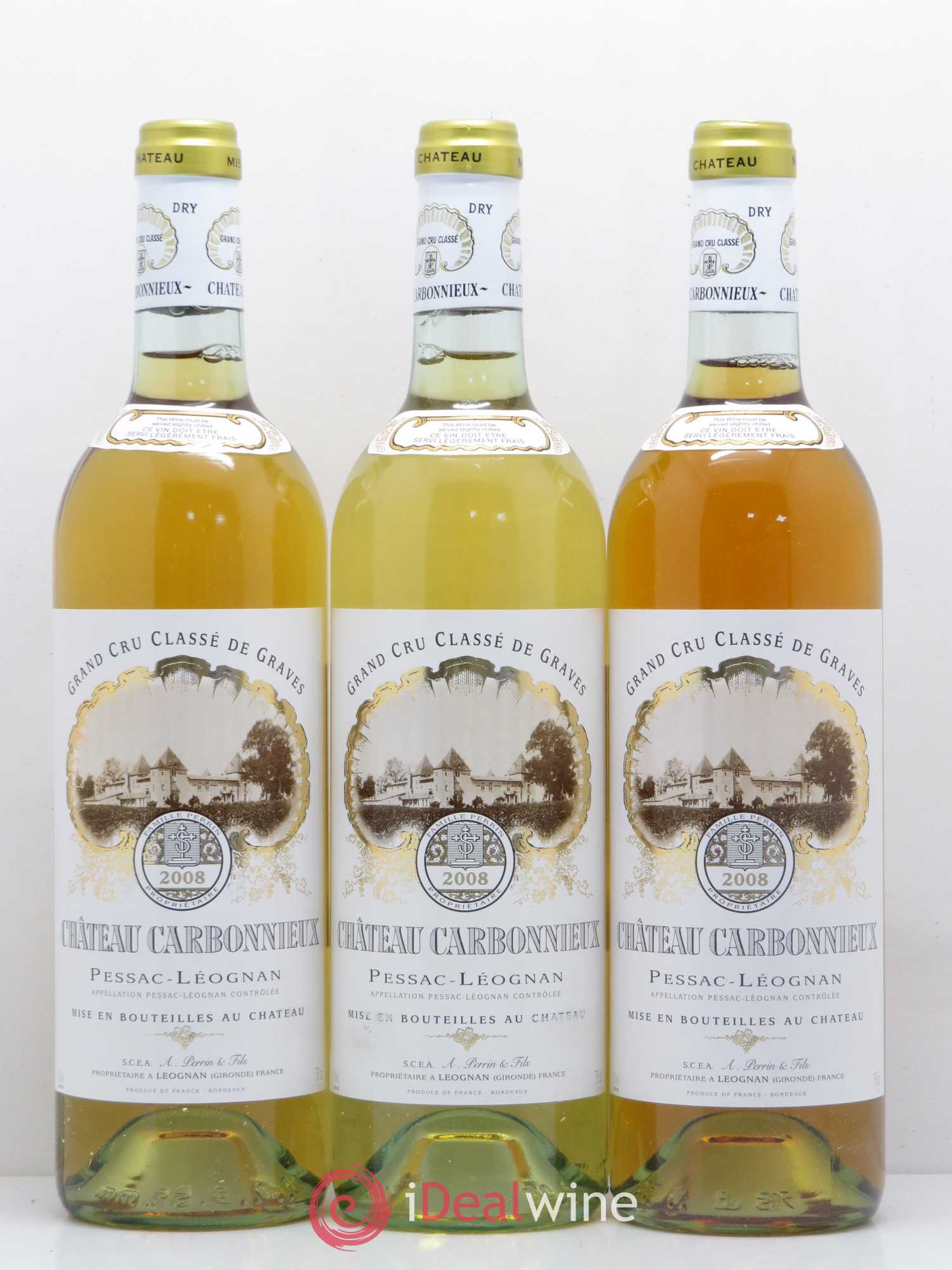 Château Carbonnieux Cru Classé de Graves  (sans prix de réserve) 2008 - Lot de 12 bouteilles - 4