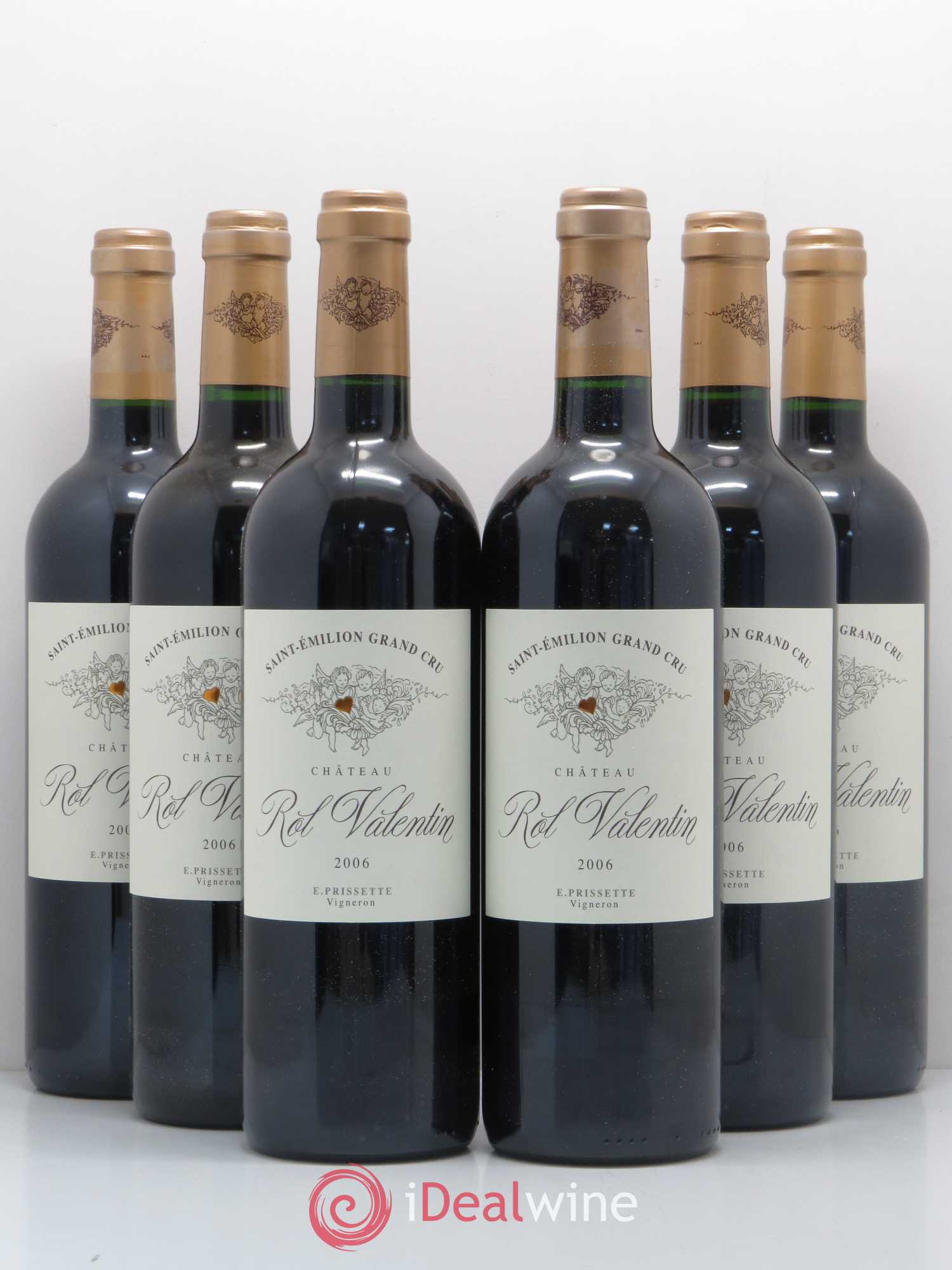 Château Rol Valentin Grand Cru Classé 2006 - Lot de 6 bouteilles - 0