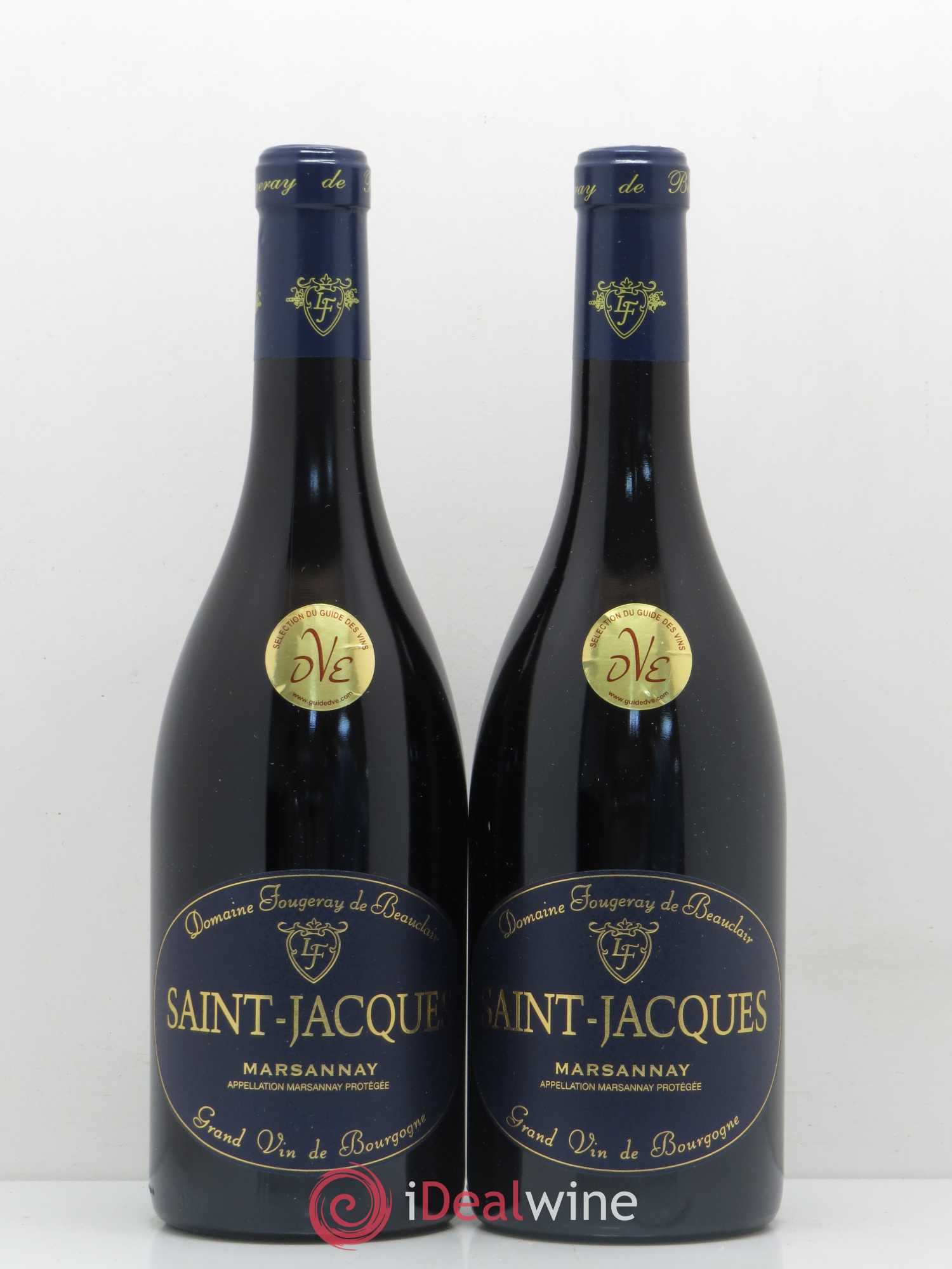 Marsannay Les Saint-Jacques Domaine Fougeray de Beauclair (sans prix de réserve) 2015 - Posten von 2 Flaschen - 0