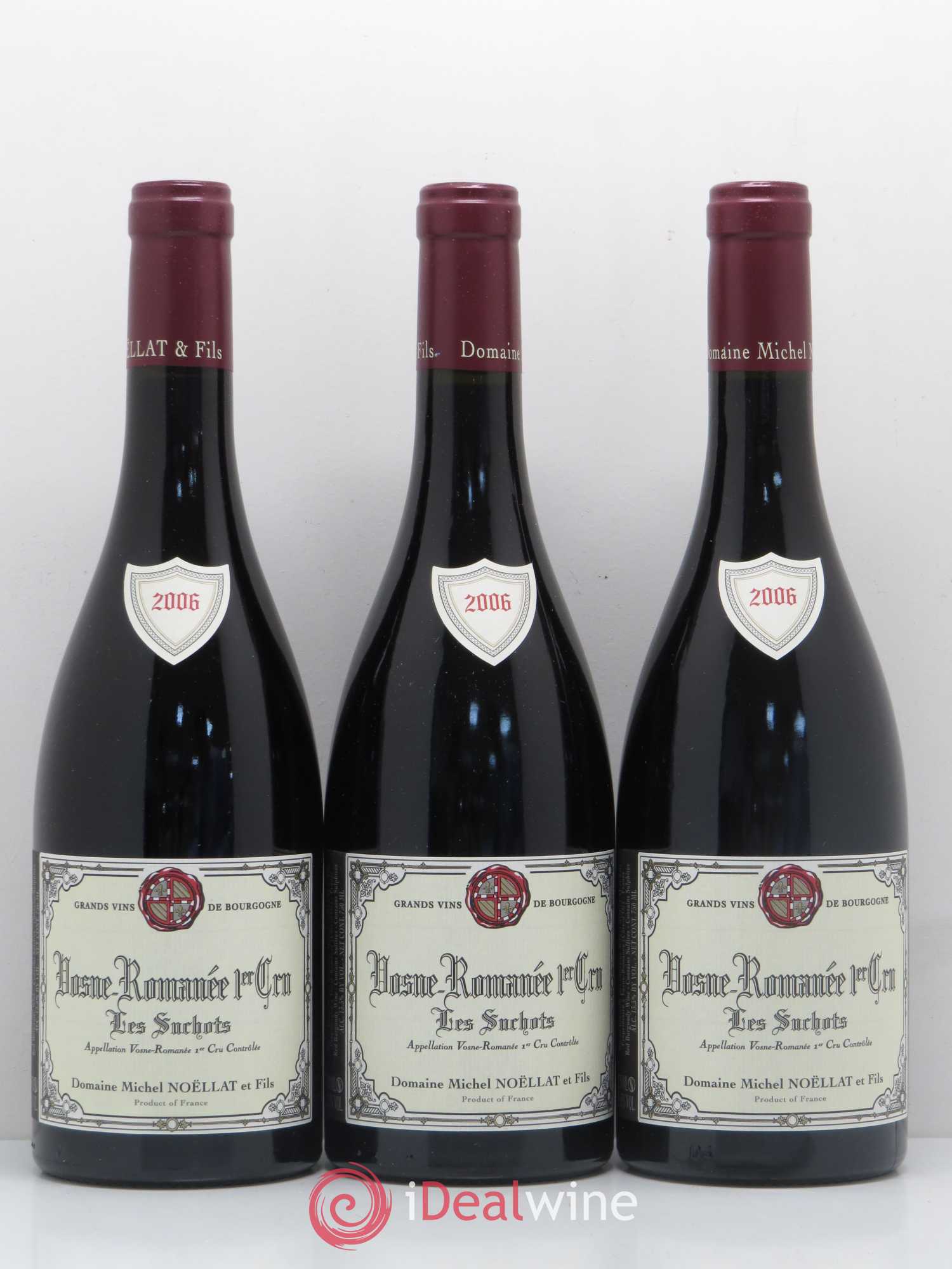 Vosne-Romanée 1er Cru Les Suchots Domaine Michel Noellat et Fils 2006 - Posten von 3 Flaschen - 0
