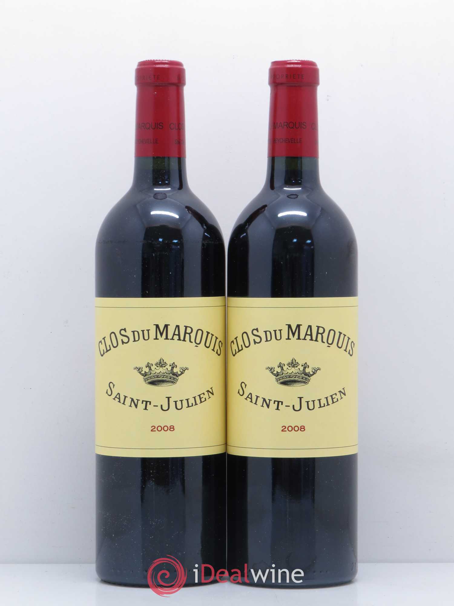 Clos du Marquis 2008 - Lot de 2 bouteilles - 0