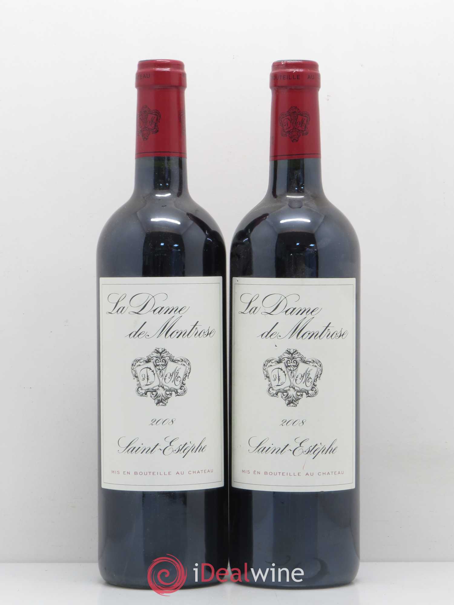 La Dame de Montrose Second Vin 2008 - Lot de 2 bouteilles - 0