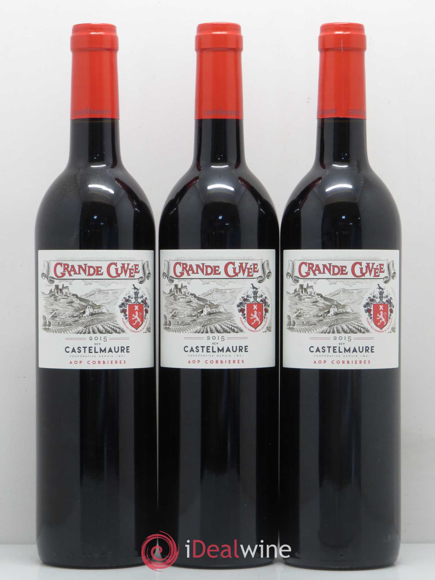 Corbières Grande Cuvée Castelmaure (no reserve) 2015 - Lot of 6 bottles - 2