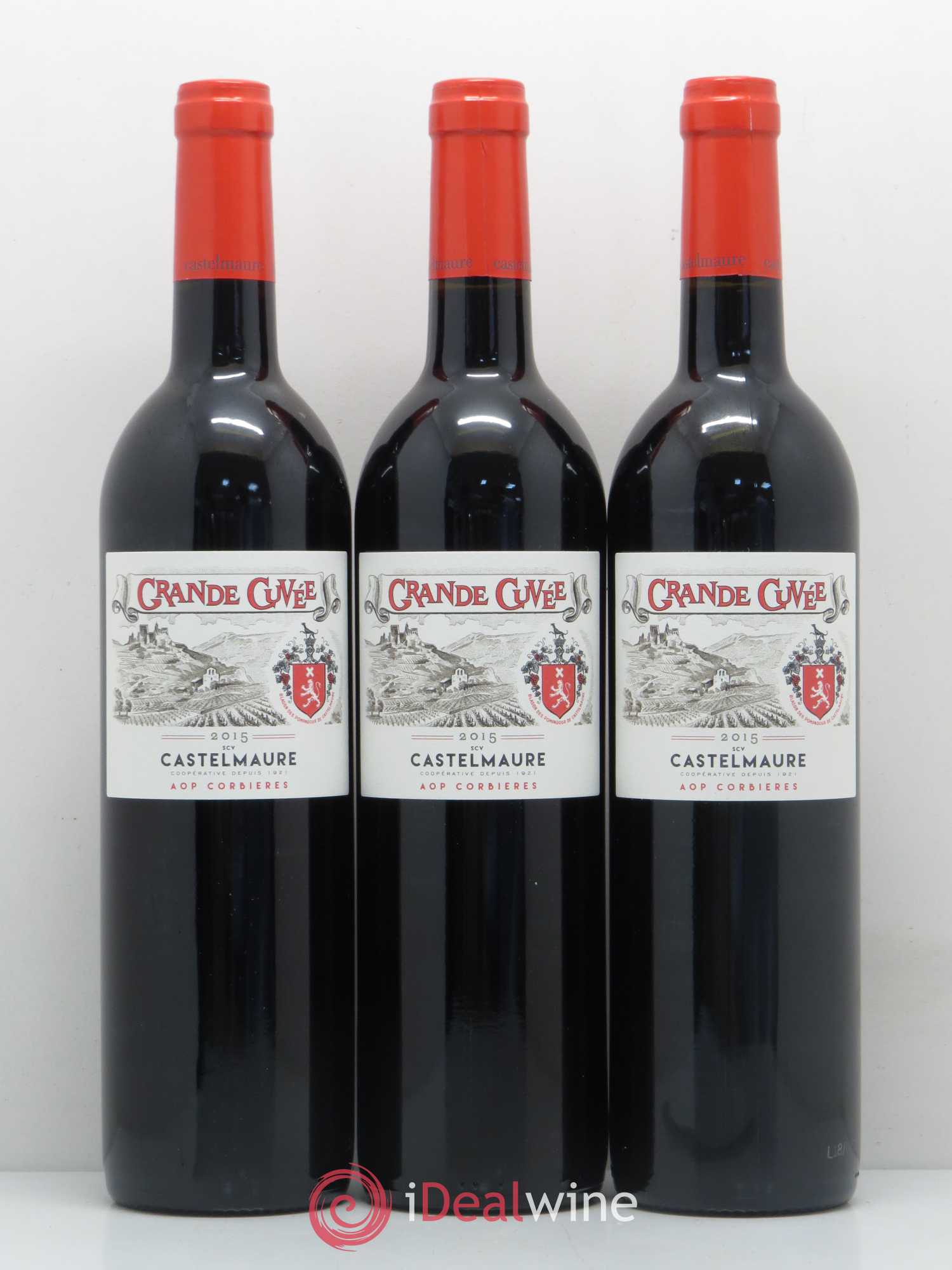 Corbières Grande Cuvée Castelmaure 2015 - Lot de 6 bouteilles - 1