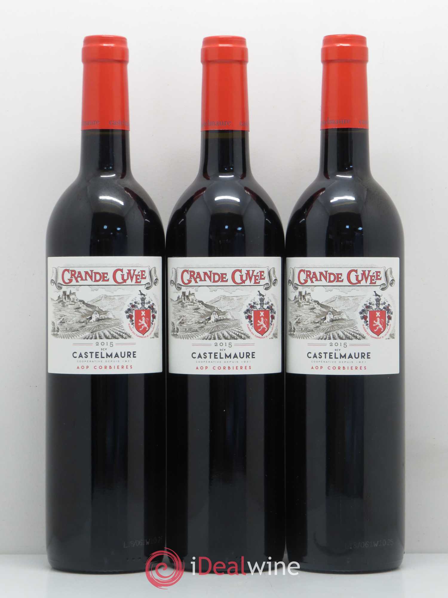 Corbières Grande Cuvée Castelmaure 2015 - Posten von 6 Flaschen - 1