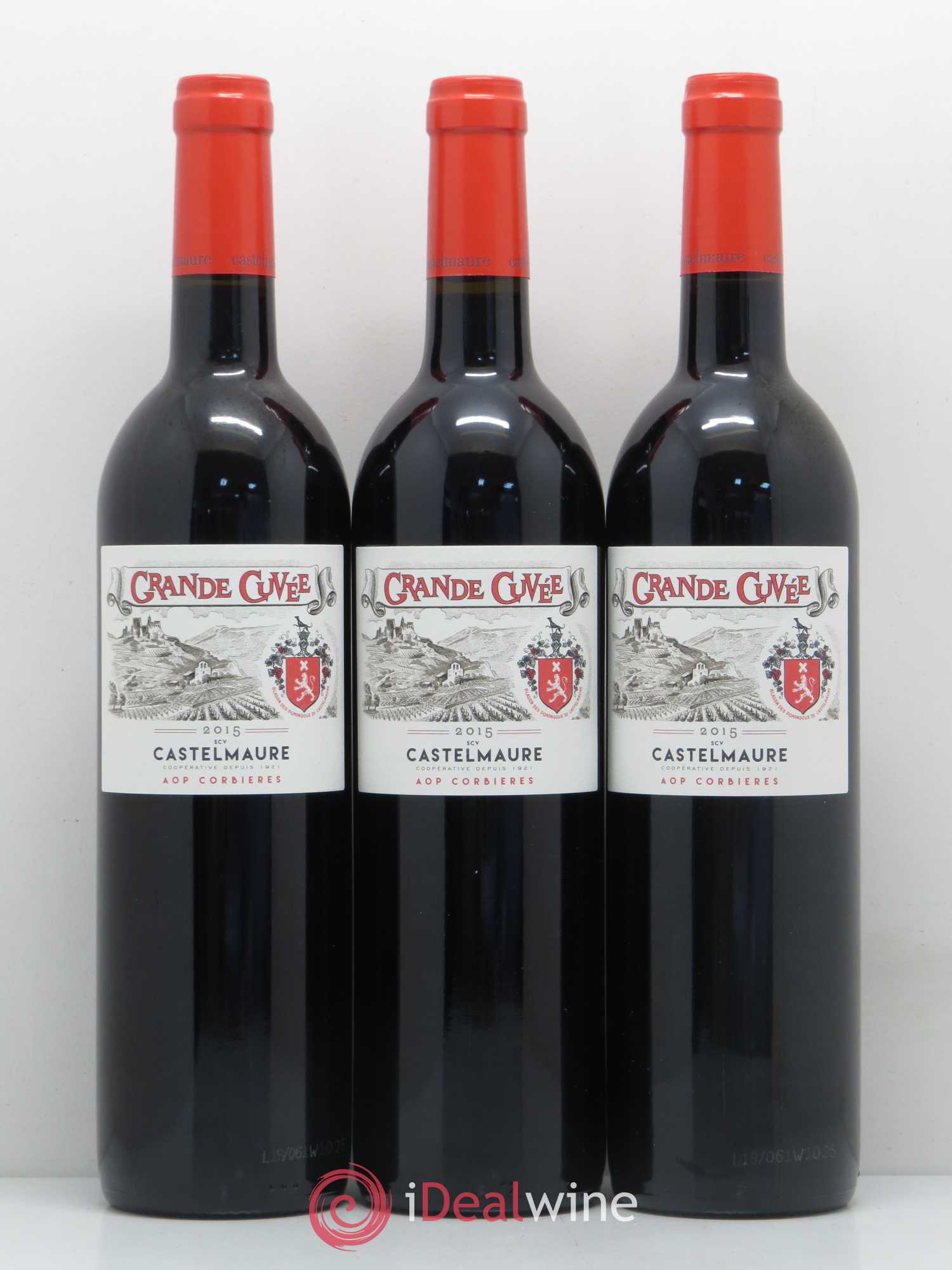 Corbières Grande Cuvée Castelmaure 2015 - Posten von 6 Flaschen - 2