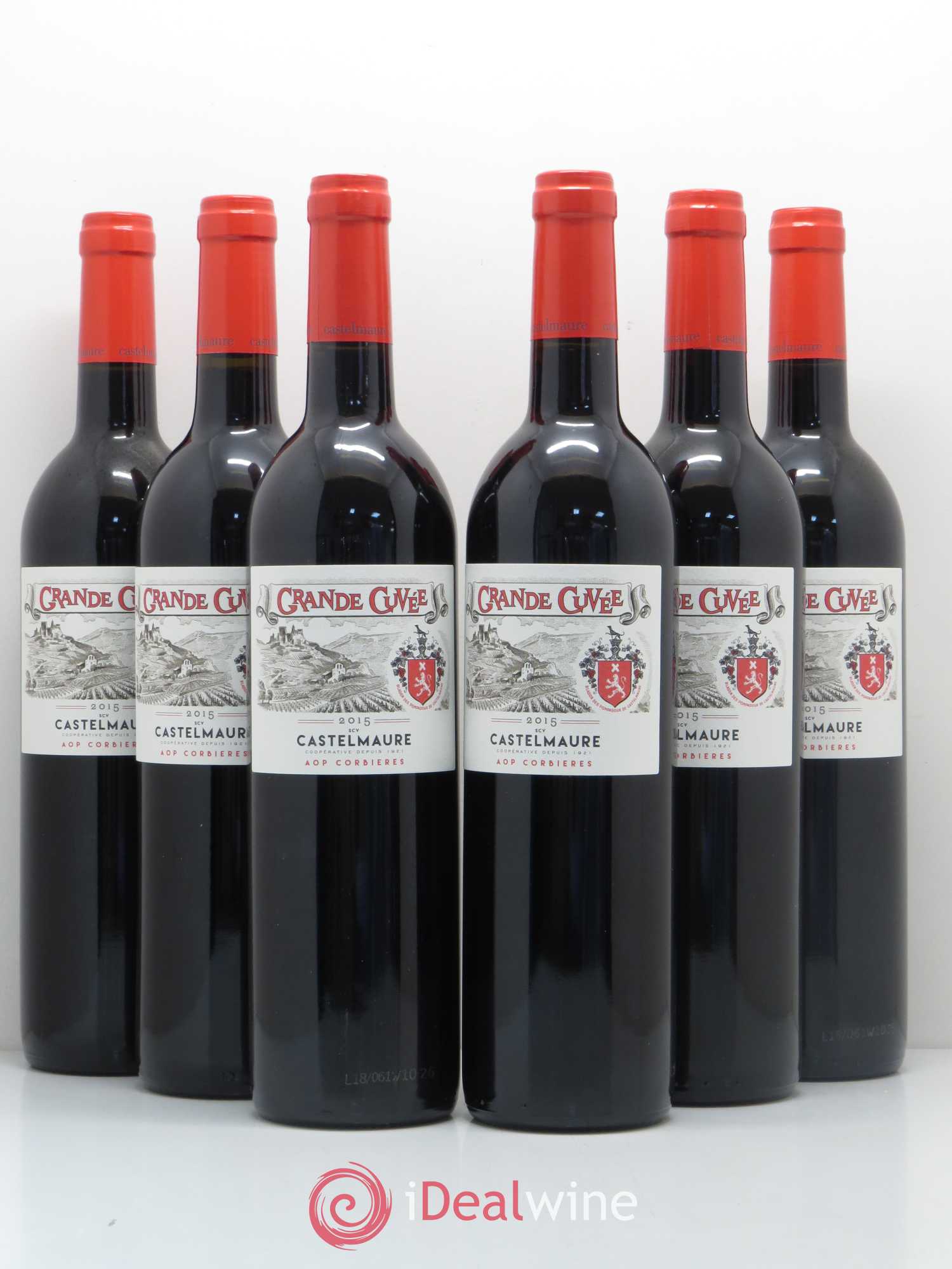 Corbières Grande Cuvée Castelmaure 2015 - Posten von 6 Flaschen - 0