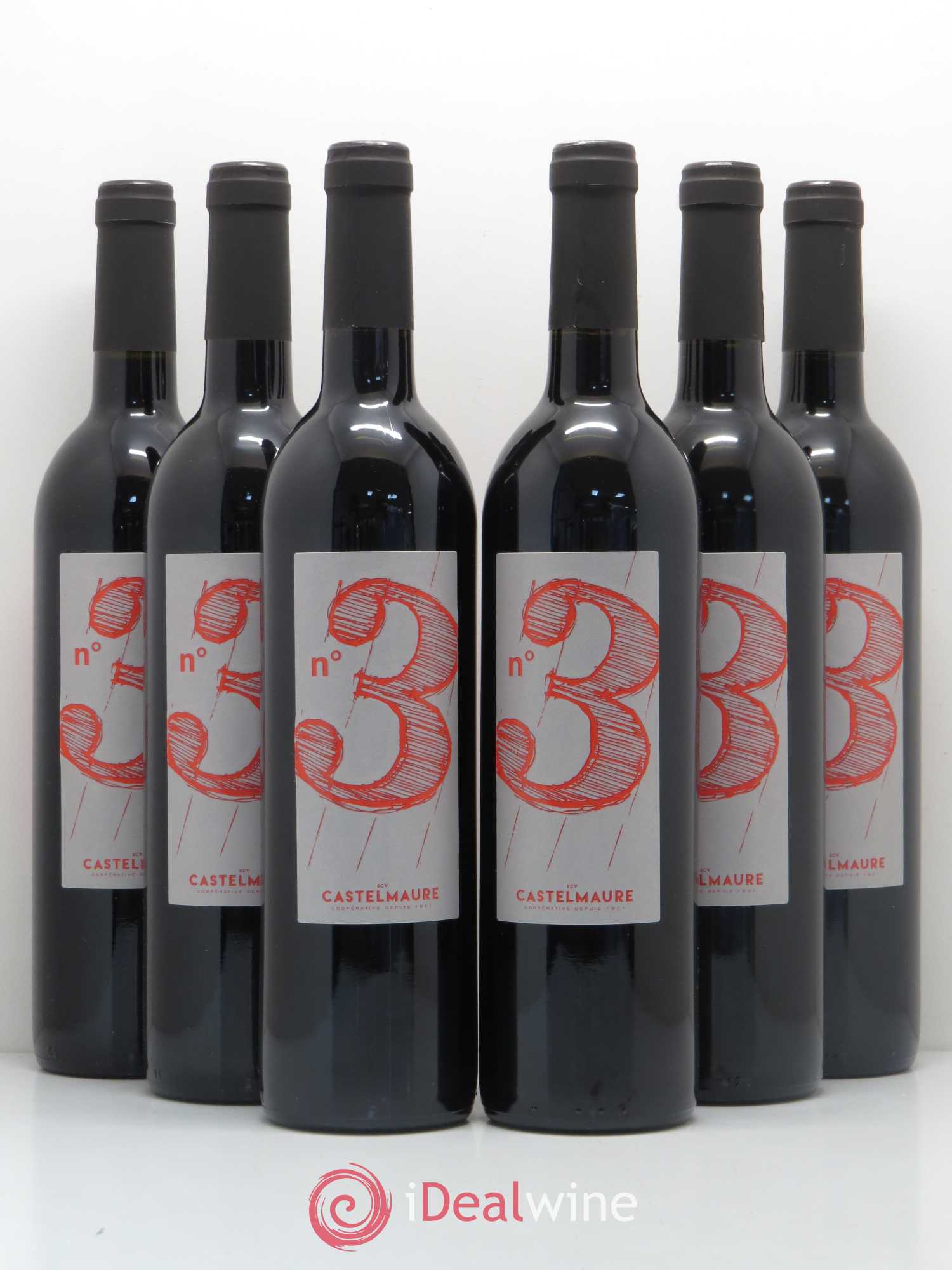 Corbières Cuvée n.3 Castelmaure 2015 - Lot de 6 bouteilles - 0