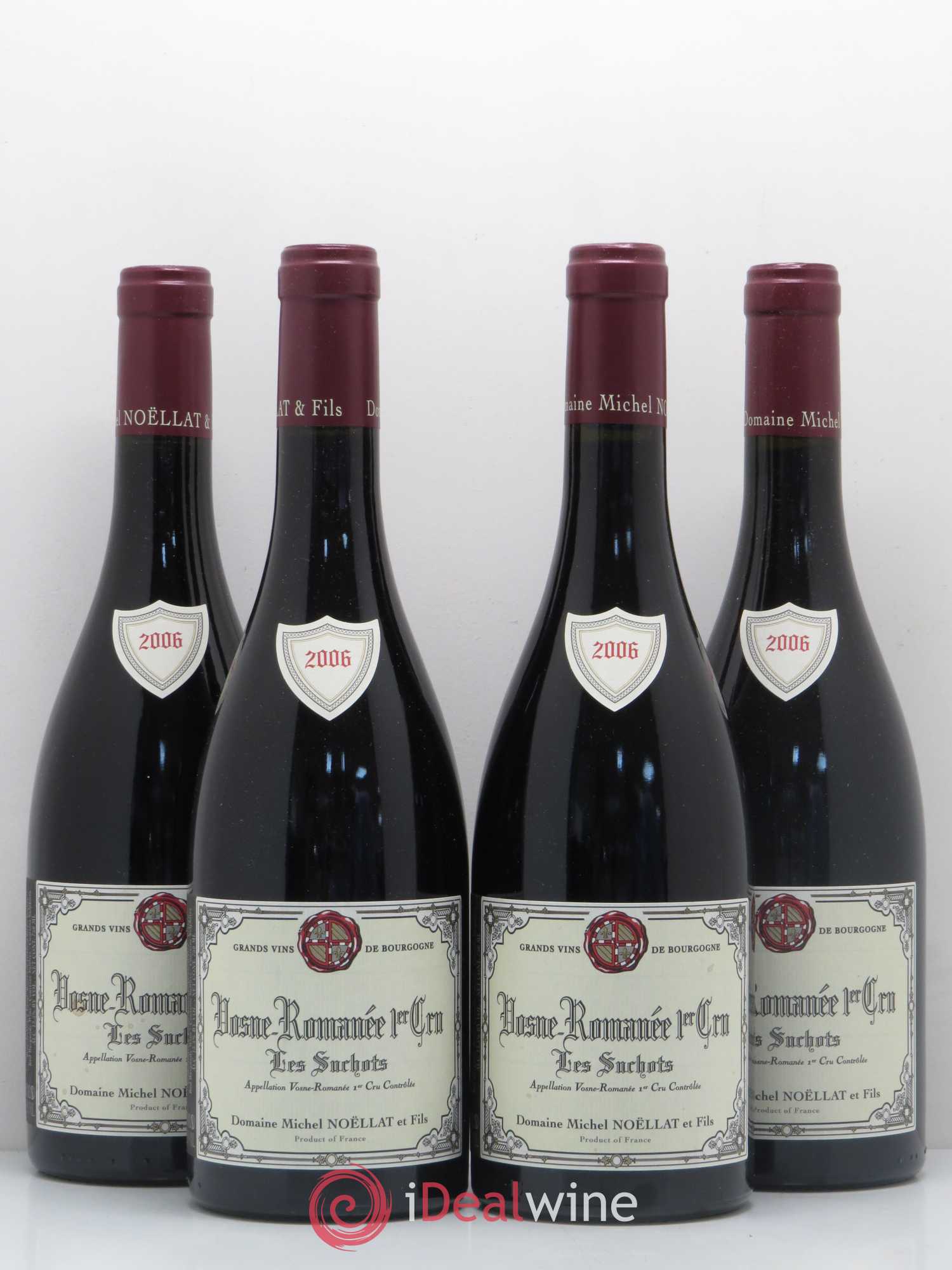 Vosne-Romanée 1er Cru Les Suchots Domaine Michel Noellat et Fils (sans prix de réserve) 2006 - Posten von 4 Flaschen - 0