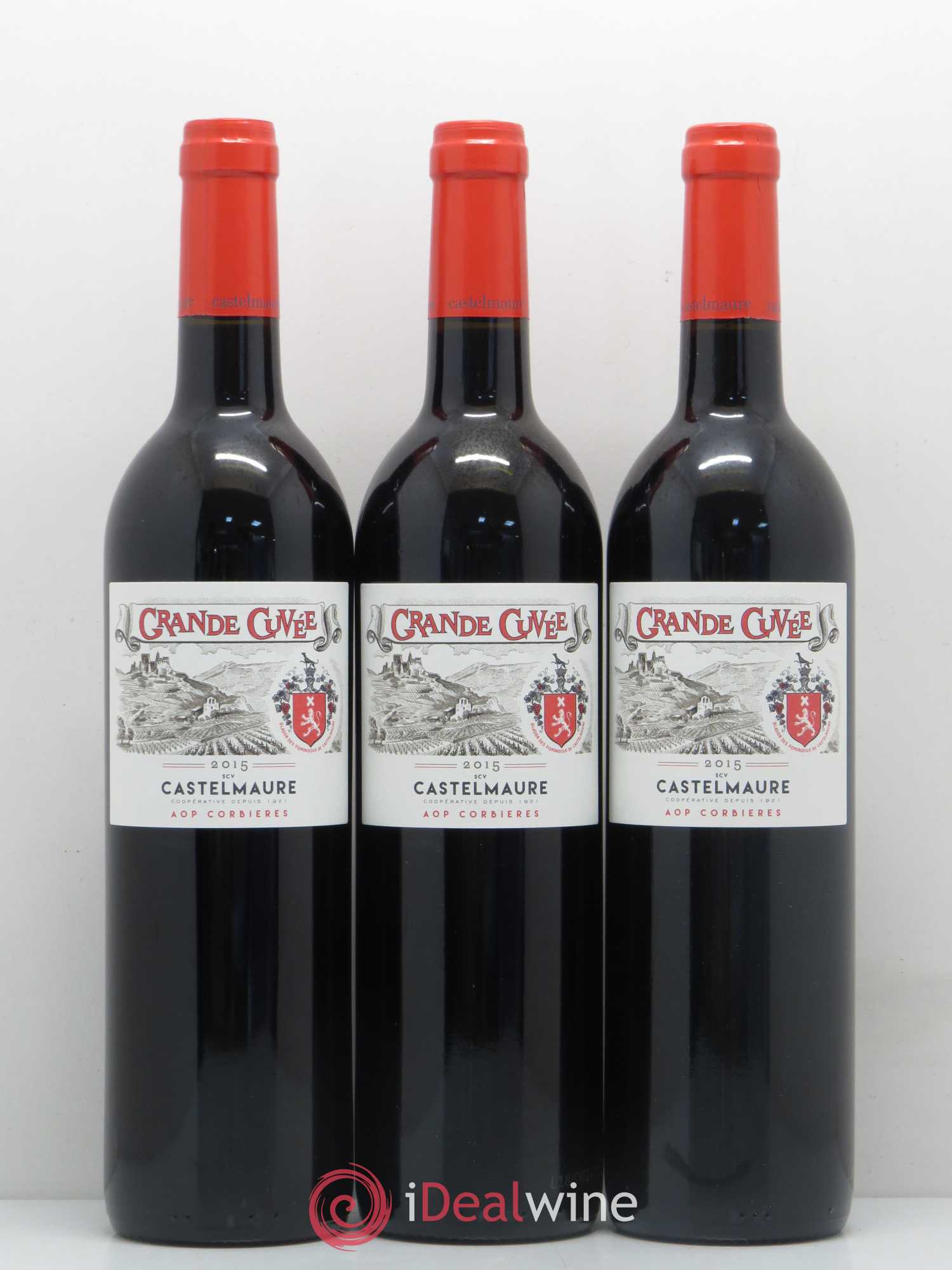 Corbières Grande Cuvée Castelmaure 2015 - Posten von 6 Flaschen - 1