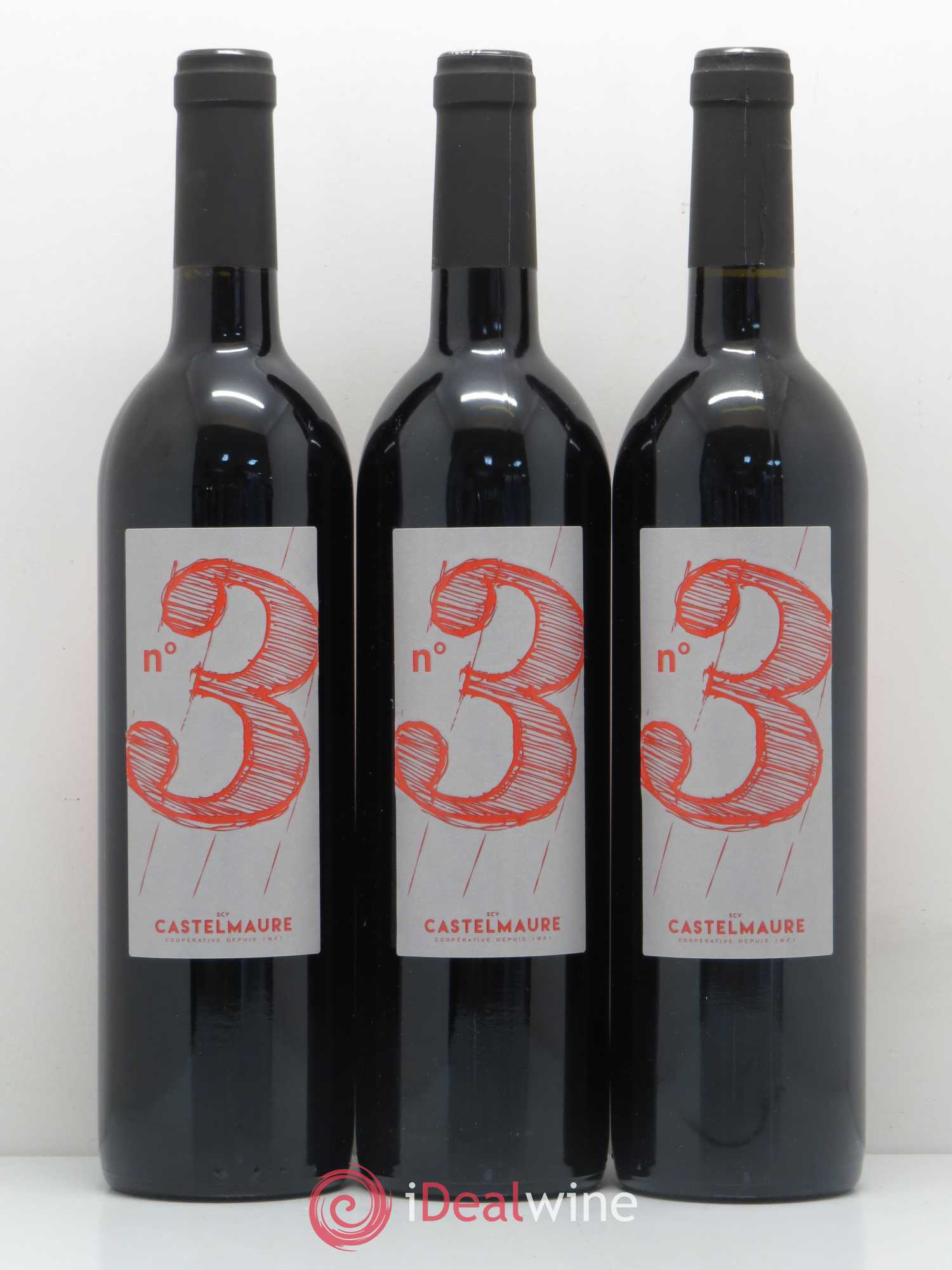 Corbières Cuvée n. 3 Castelmaure 2015 - Posten von 6 Flaschen - 1