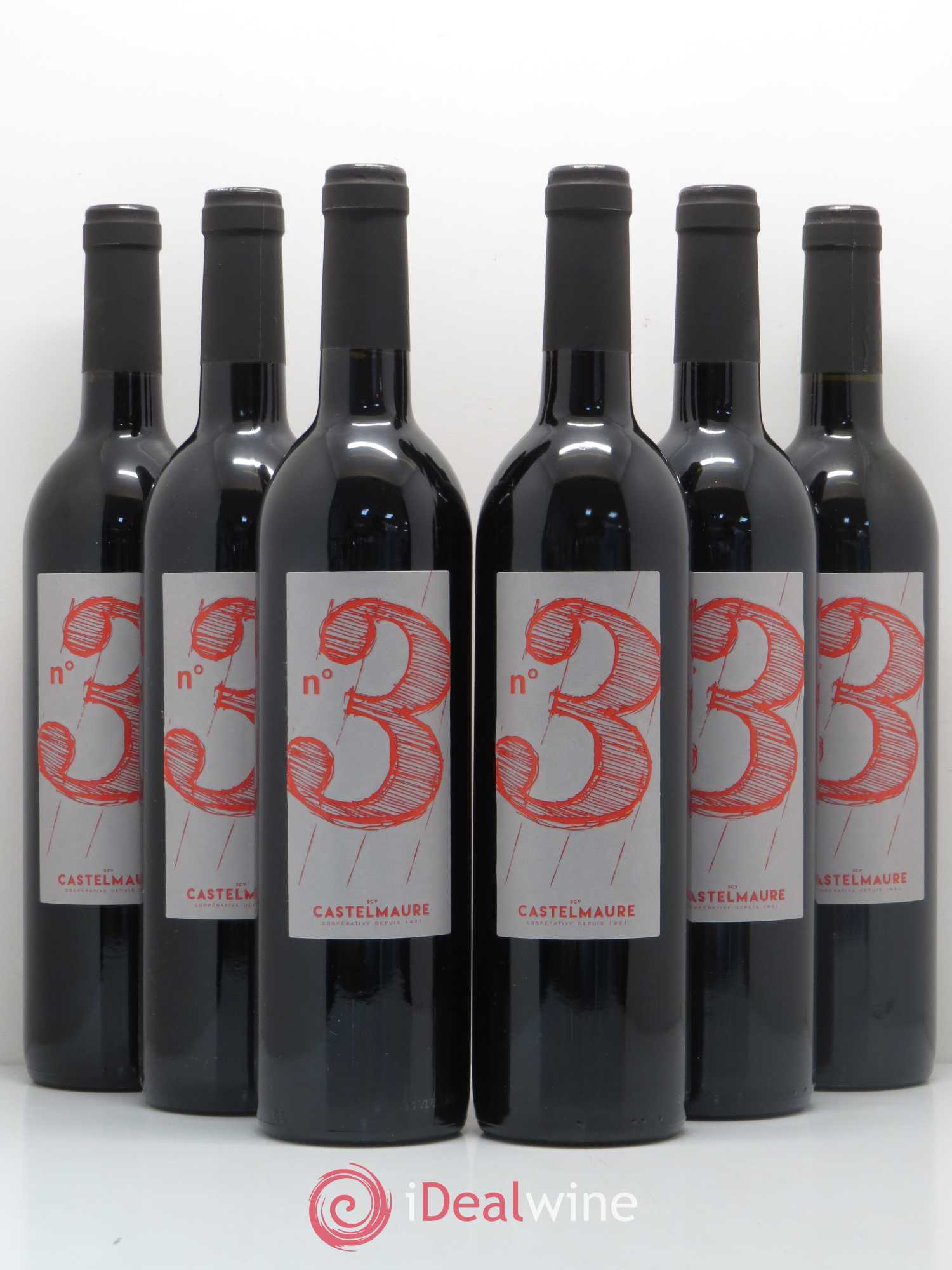 Corbières Cuvée n. 3 Castelmaure 2015 - Posten von 6 Flaschen - 0